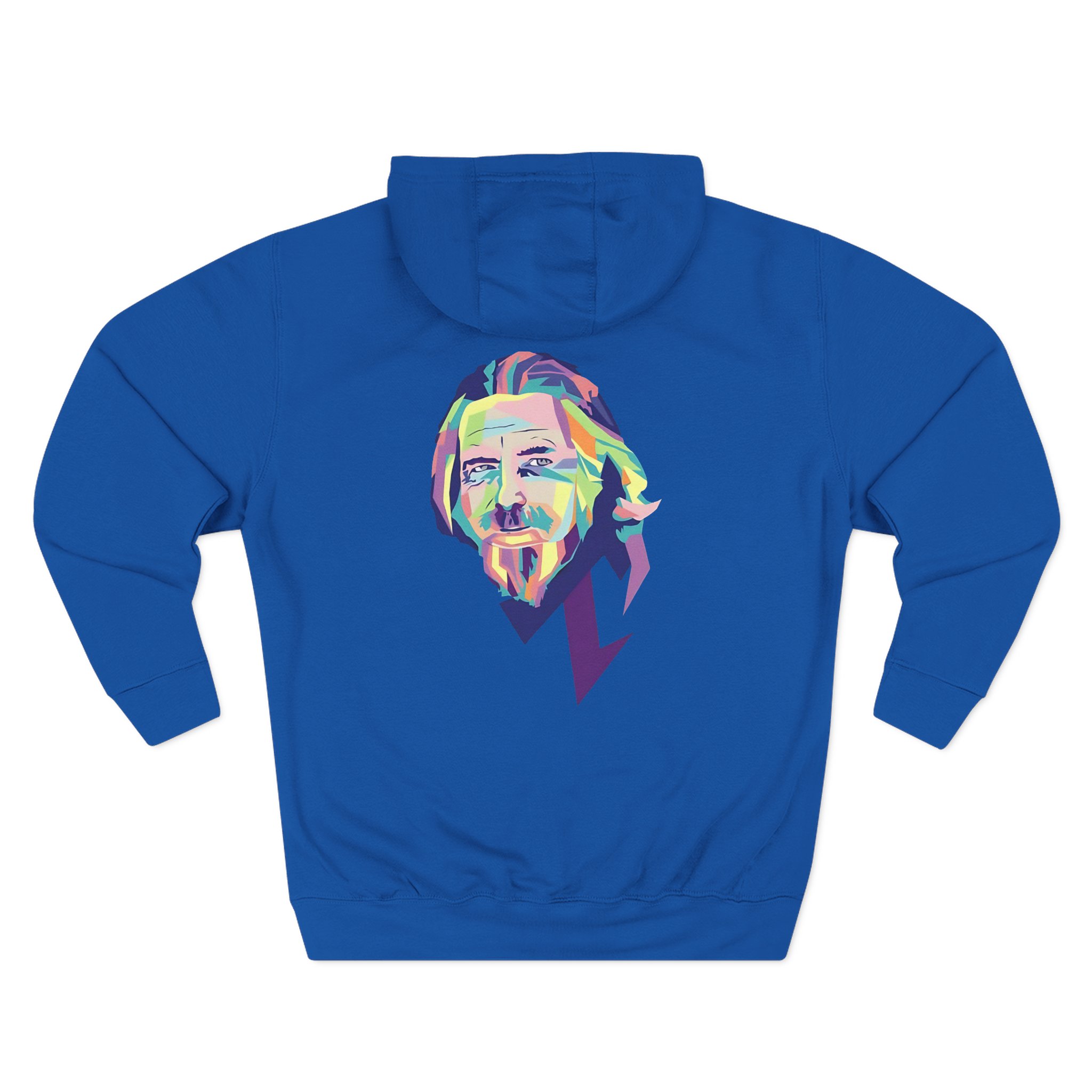 Inzo Drift Like a Cloud, Flow Like Water Three-Panel Fleece Hoodie