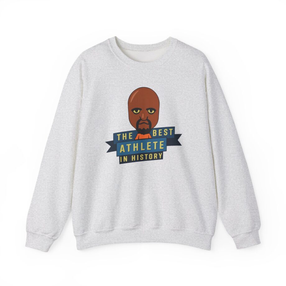 Poofesure the best athlete in history Unisex Heavy Blend™ Crewneck Sweatshirt