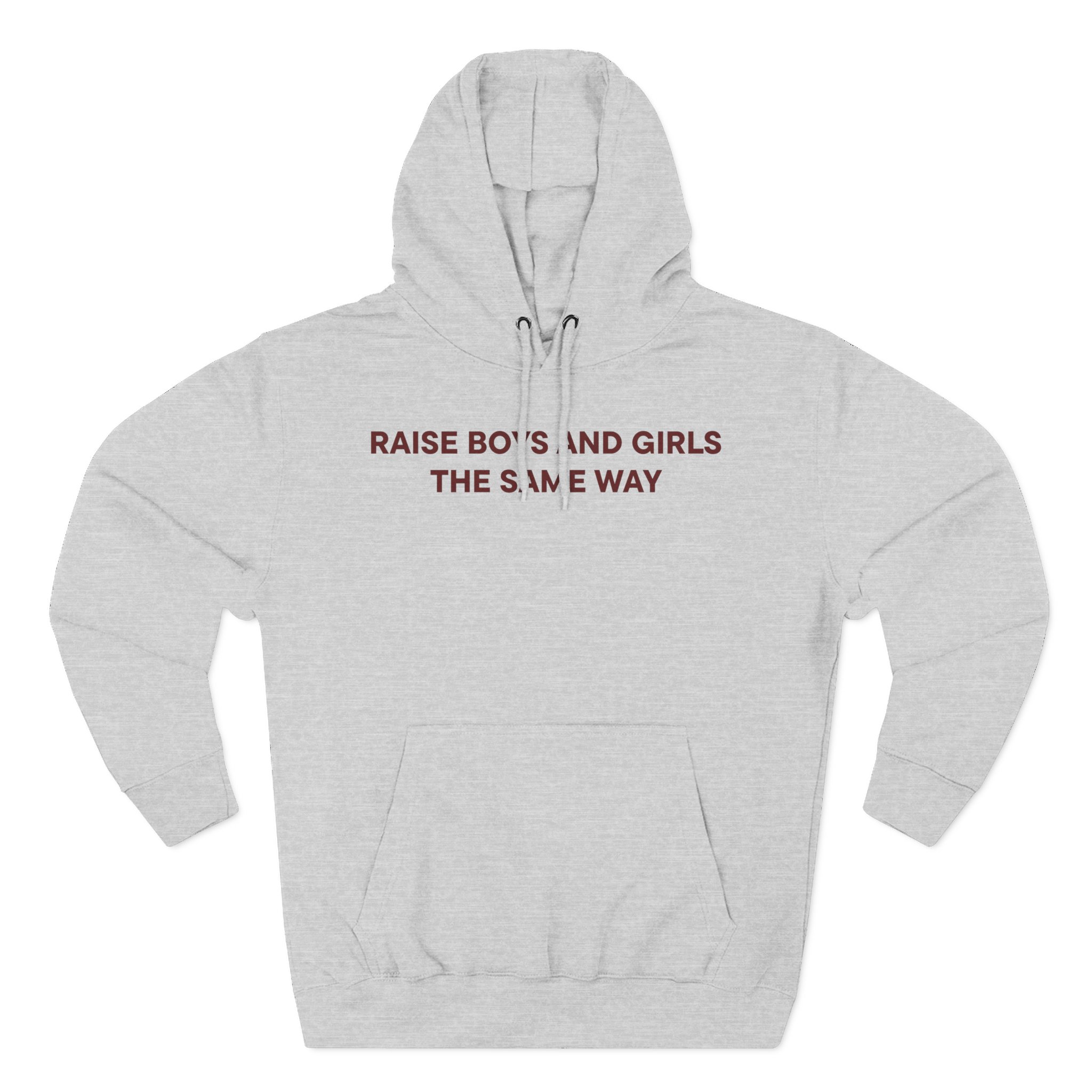Jenny Holzer Raise the Same Way Three-Panel Fleece Hoodie