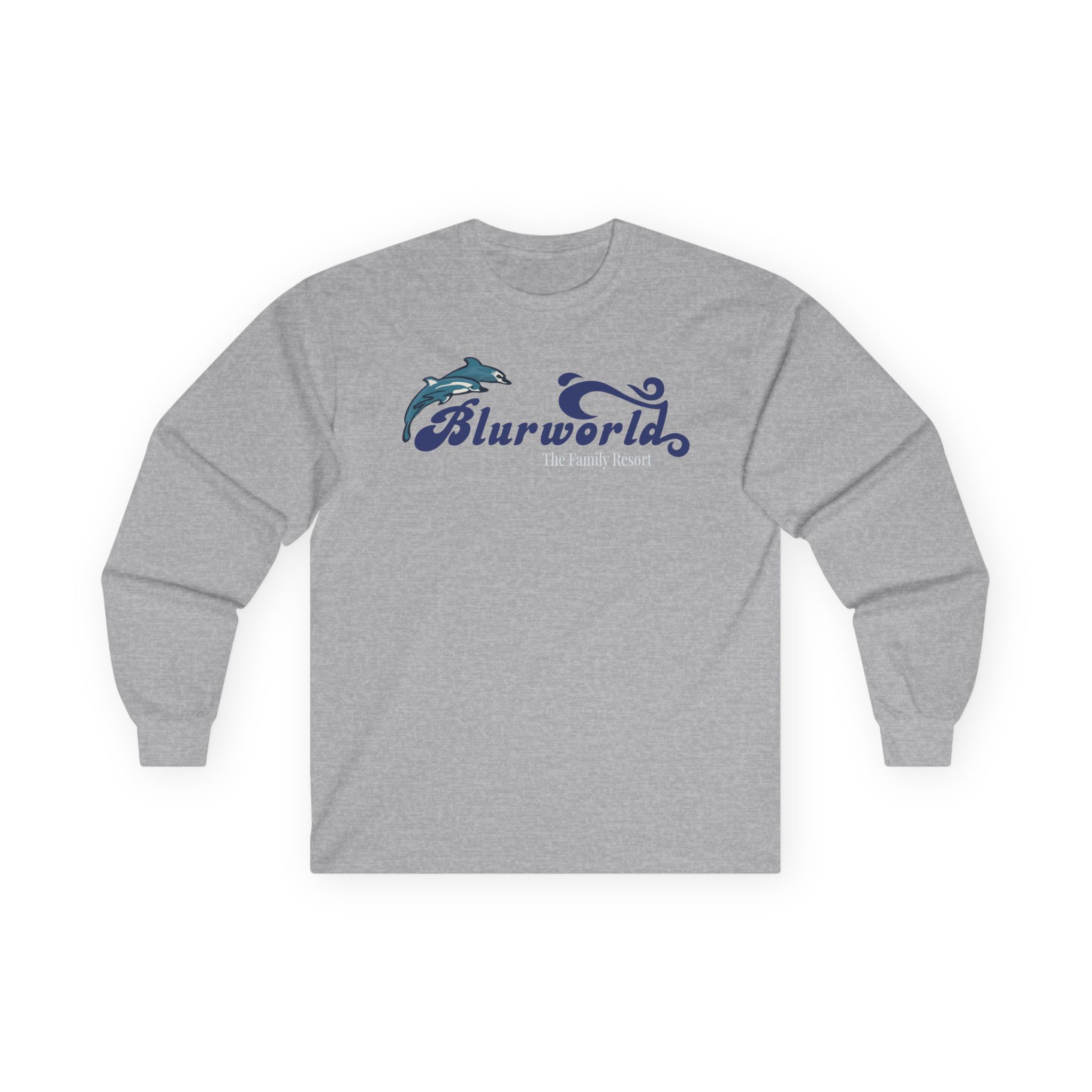 Blur Seaworld Unisex Ultra Cotton Long Sleeve Tee