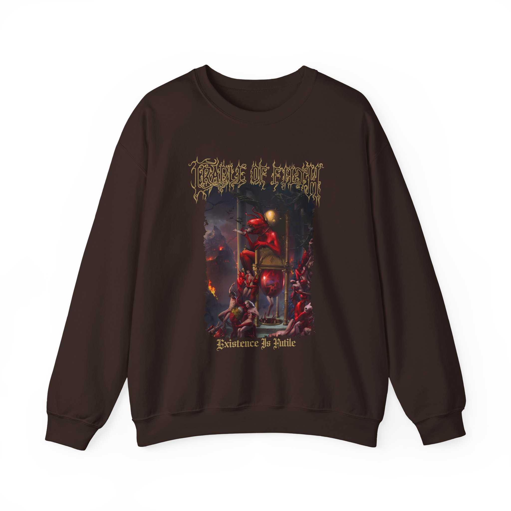 Cradle of Filth Existence is Futile Unisex Heavy Blendâ„¢ Crewneck Sweatshirt