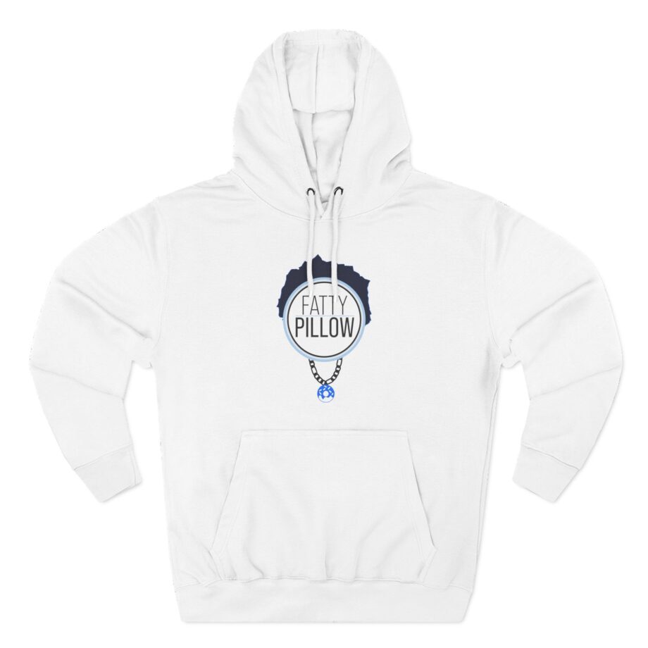 Fattypillow Three-Panel Fleece Hoodie