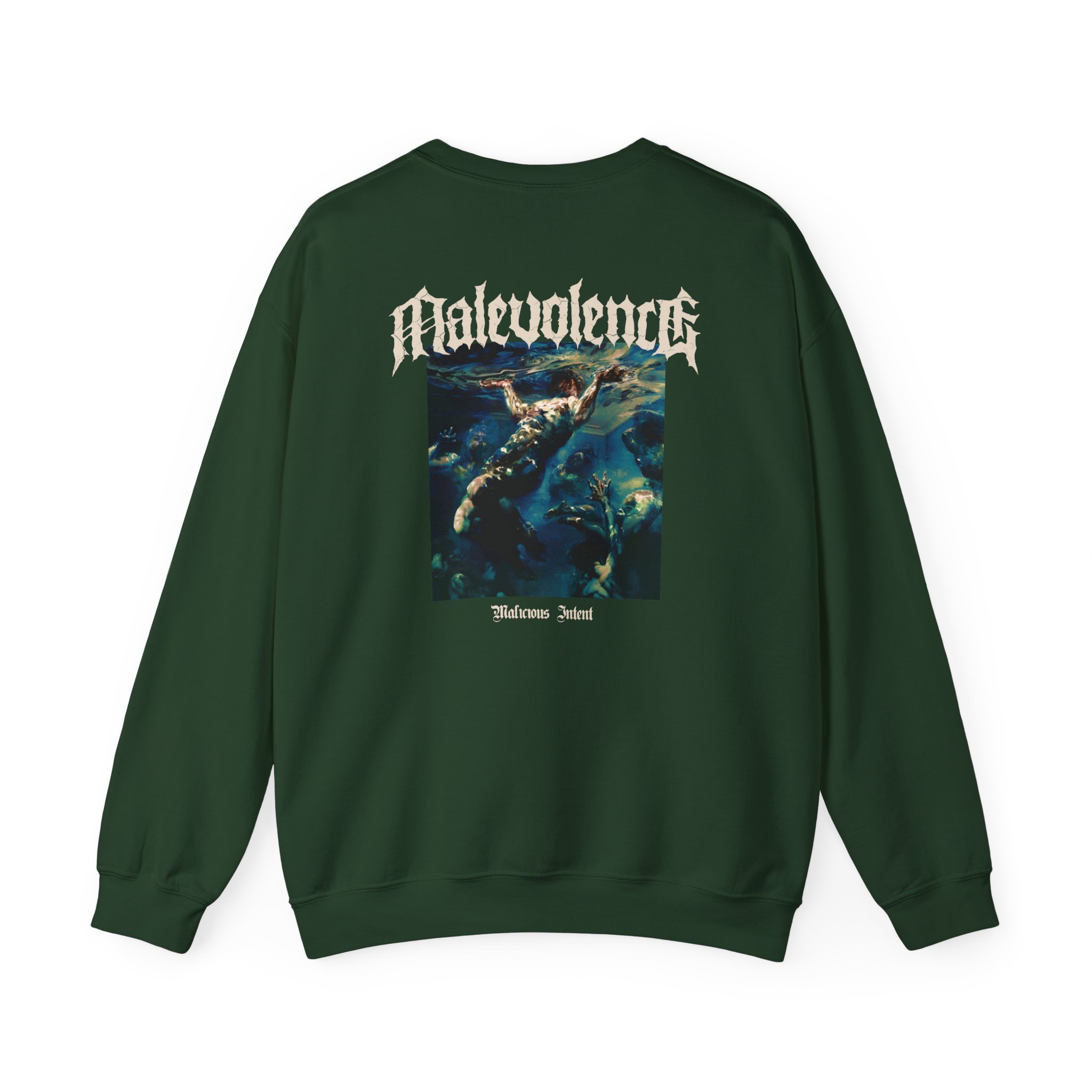 Malevolence Malicious Intent Unisex Heavy Blend Crewneck Sweatshirt