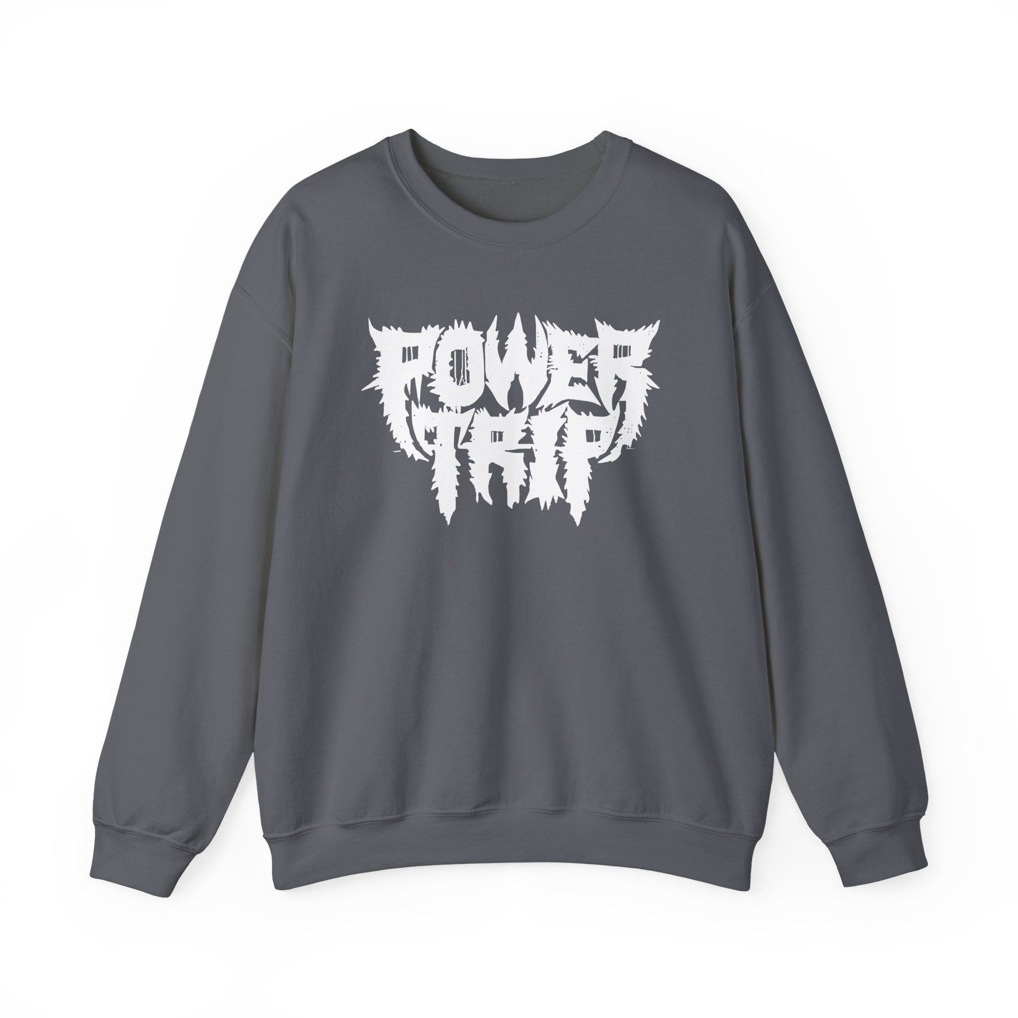 Power Trip Skull Unisex Heavy Blendâ„¢ Crewneck Sweatshirt
