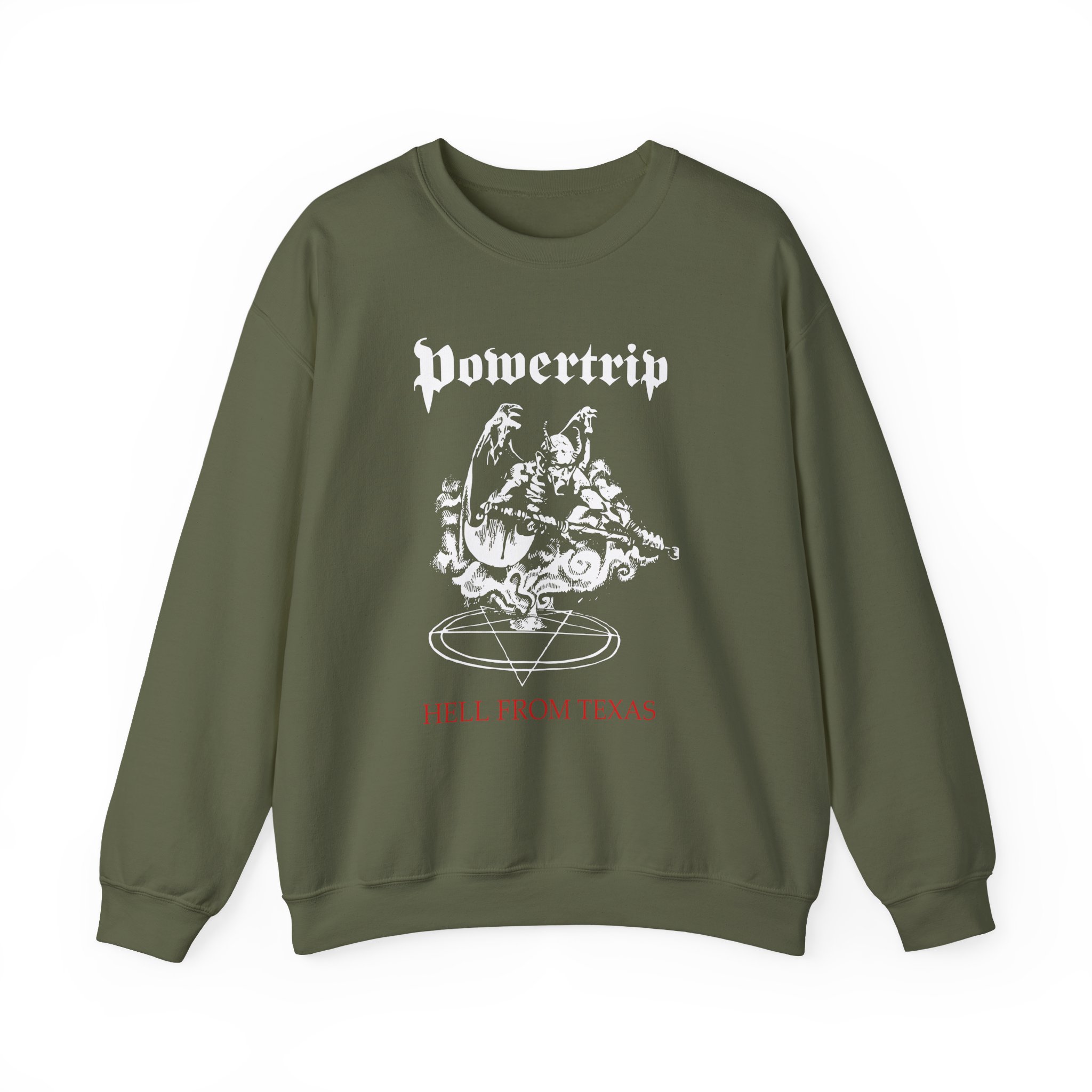Power Trip Onslaught Unisex Heavy Blendâ„¢ Crewneck Sweatshirt