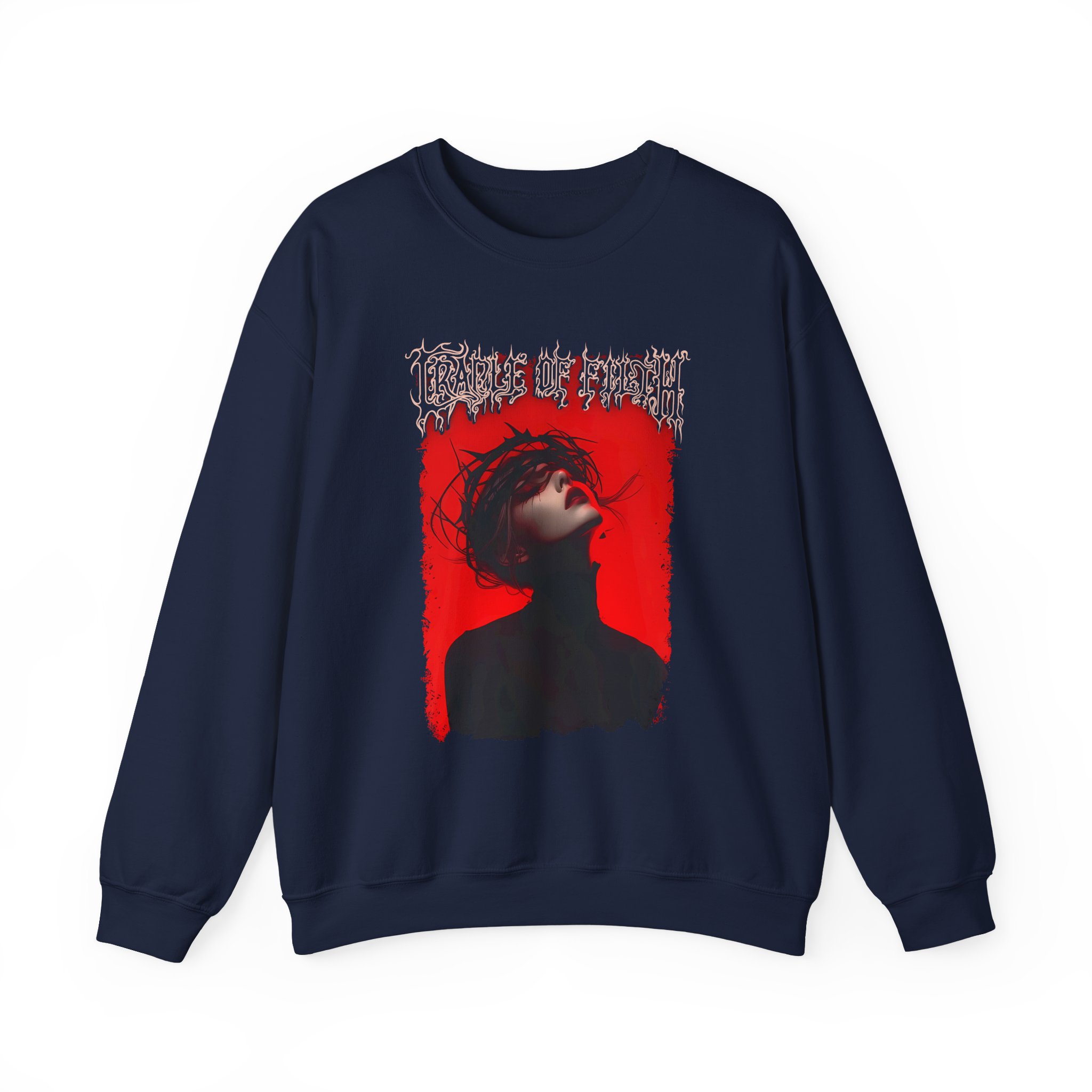 Cradle of Filth Bathe Me in Blood Unisex Heavy Blendâ„¢ Crewneck Sweatshirt