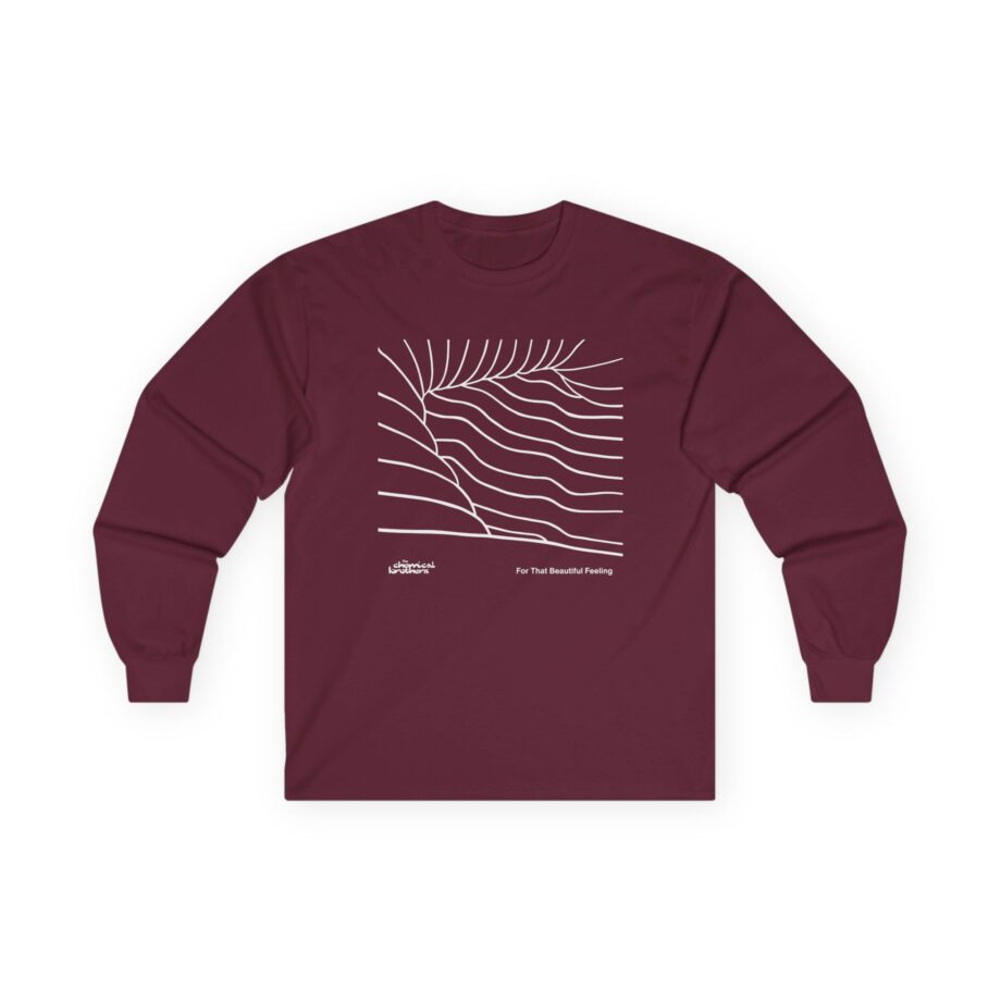 The Chemical Brothers for That Beautiful Feeling Outline Unisex Ultra Cotton Long Sleeve Tee