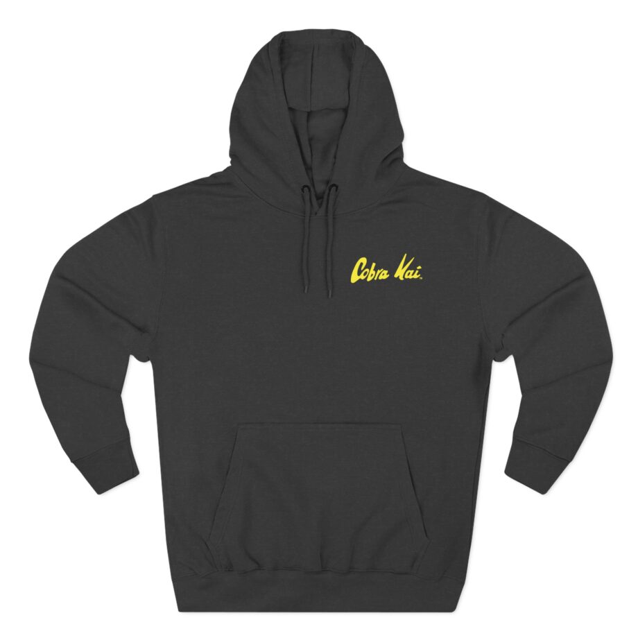 Cobra Kai Graffiti Cobra Three-Panel Fleece Hoodie