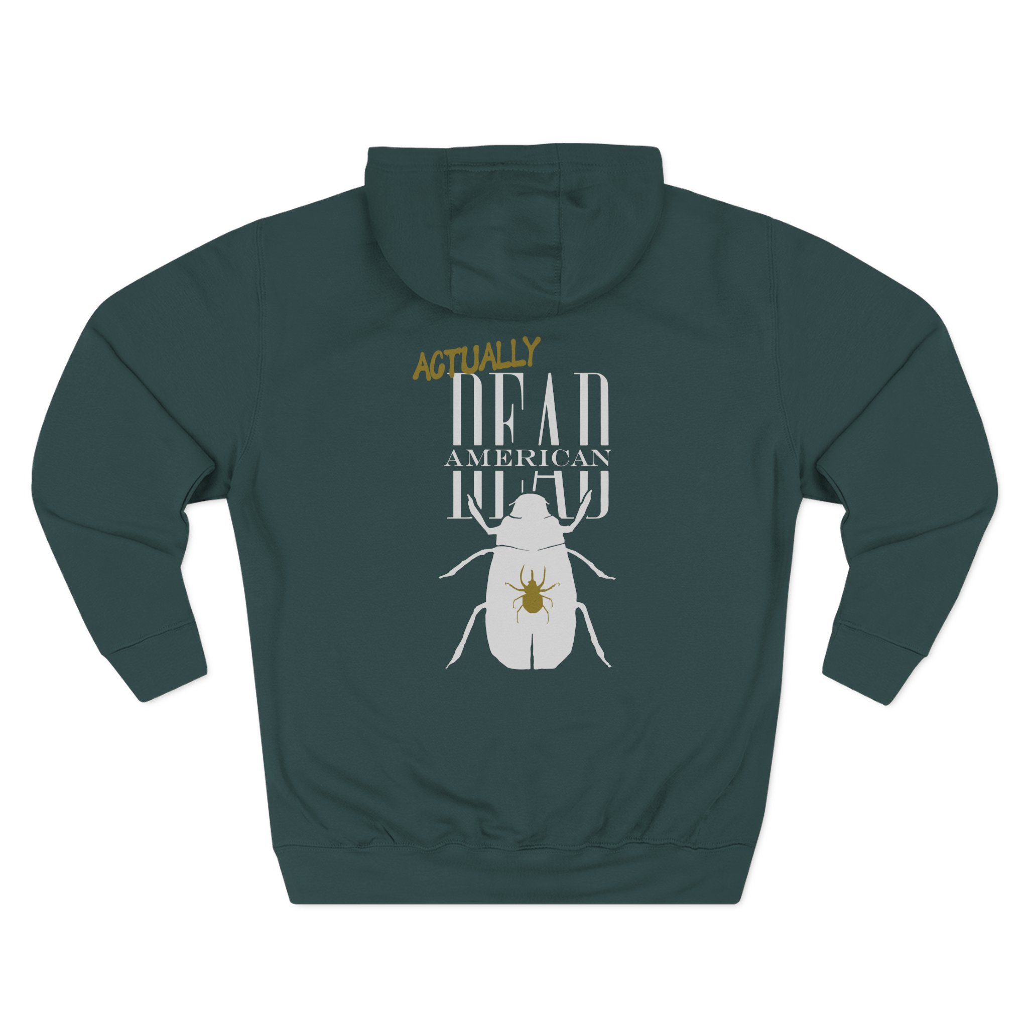 Saosin Dead American Not Saosin Three-Panel Fleece Hoodie