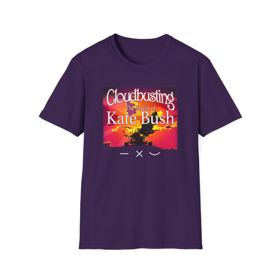 Kate Bush Line Cross Curve Unisex Softstyle T-Shirt
