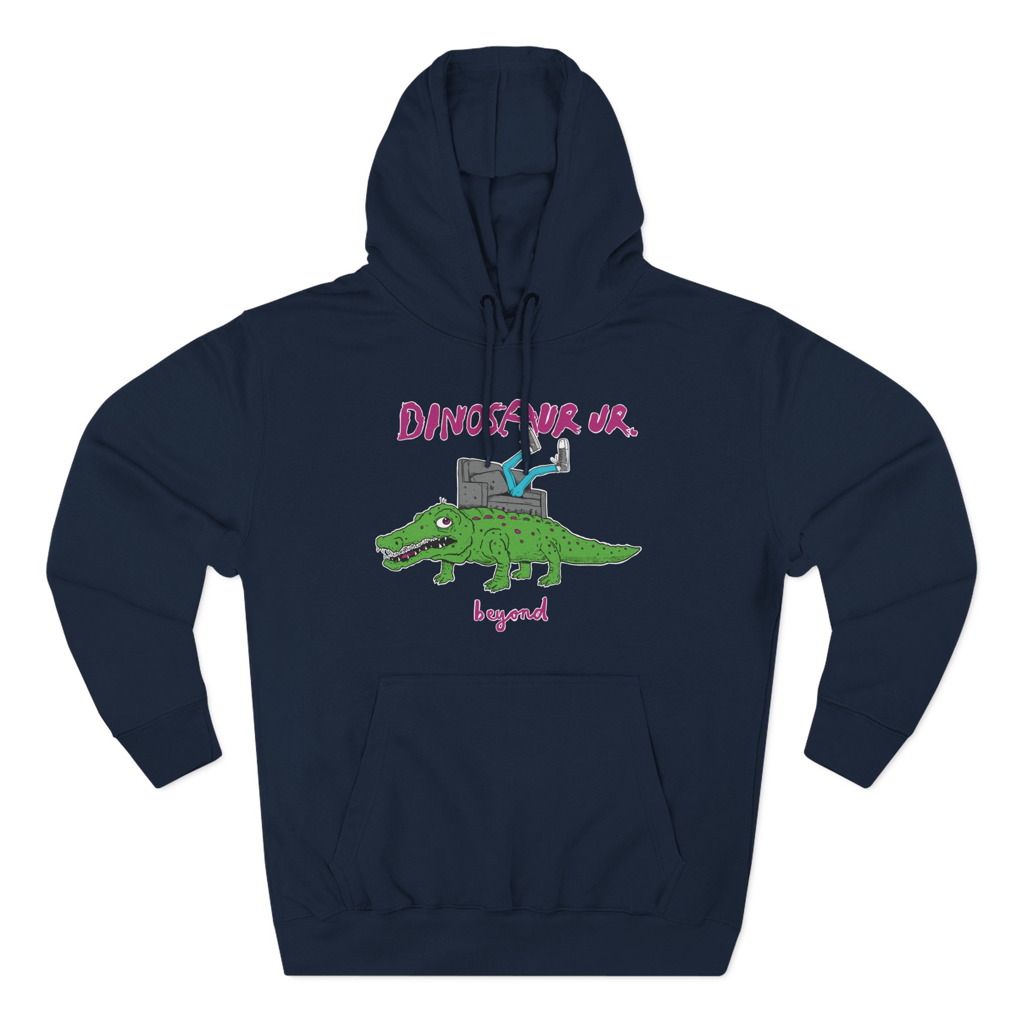 Dinosaur Jr Beyond Alligator Three-Panel Fleece Hoodie