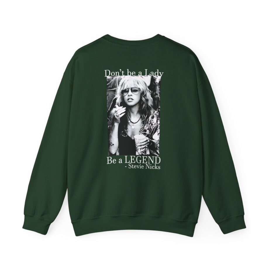 Stevie Nicks Don't Be A Lady, Be A Legend Unisex Heavy Blend™ Crewneck Sweatshirt
