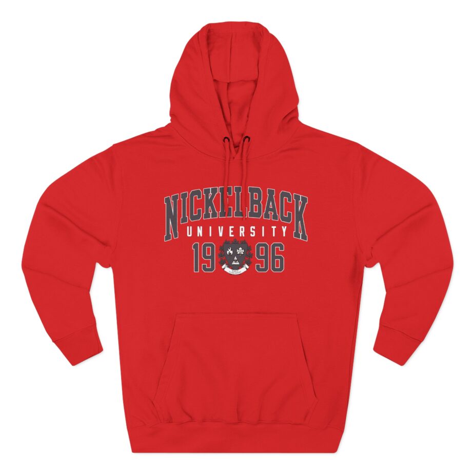 Nickelback University Three-Panel Fleece Hoodie