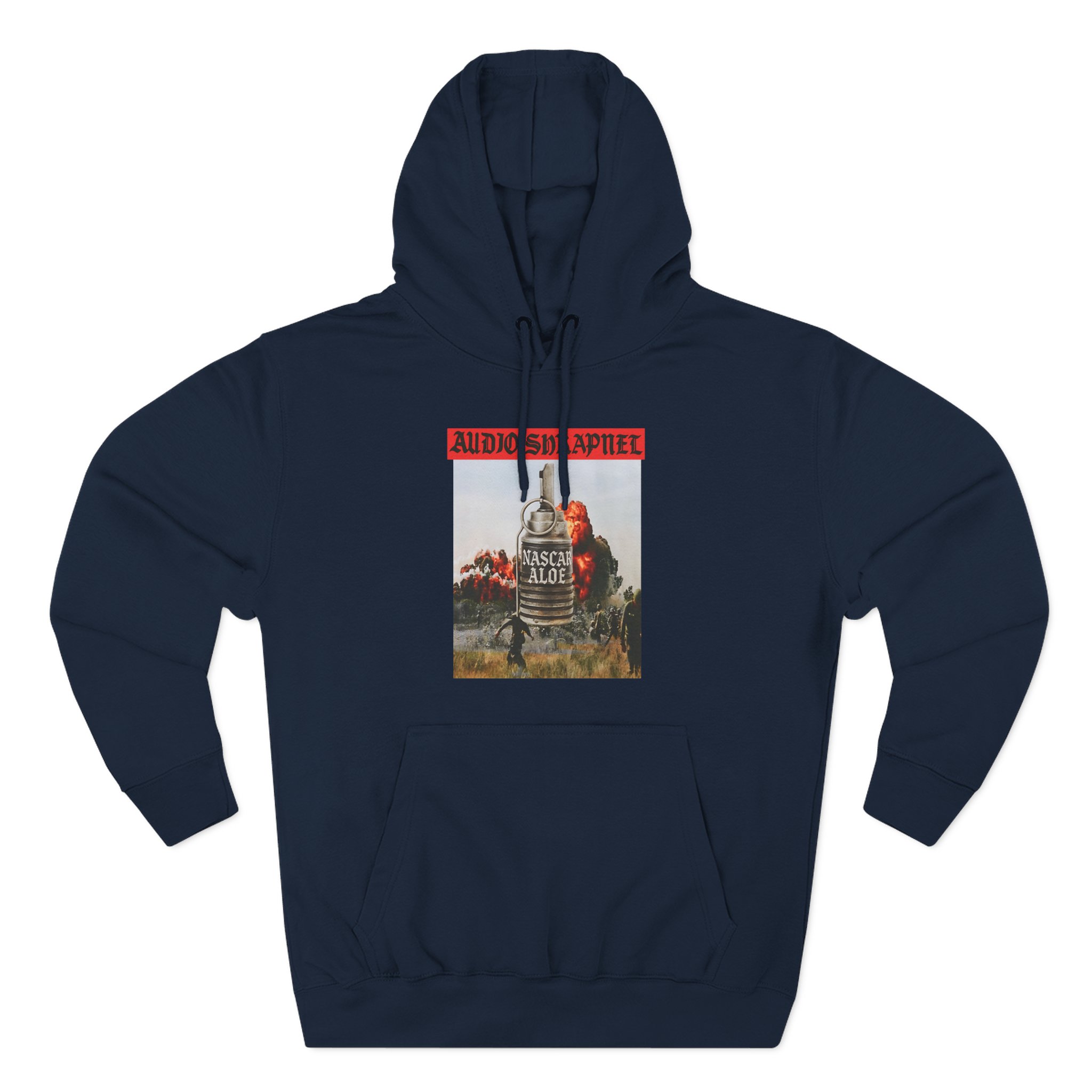 Nascar Aloe Grenade Three-Panel Fleece Hoodie