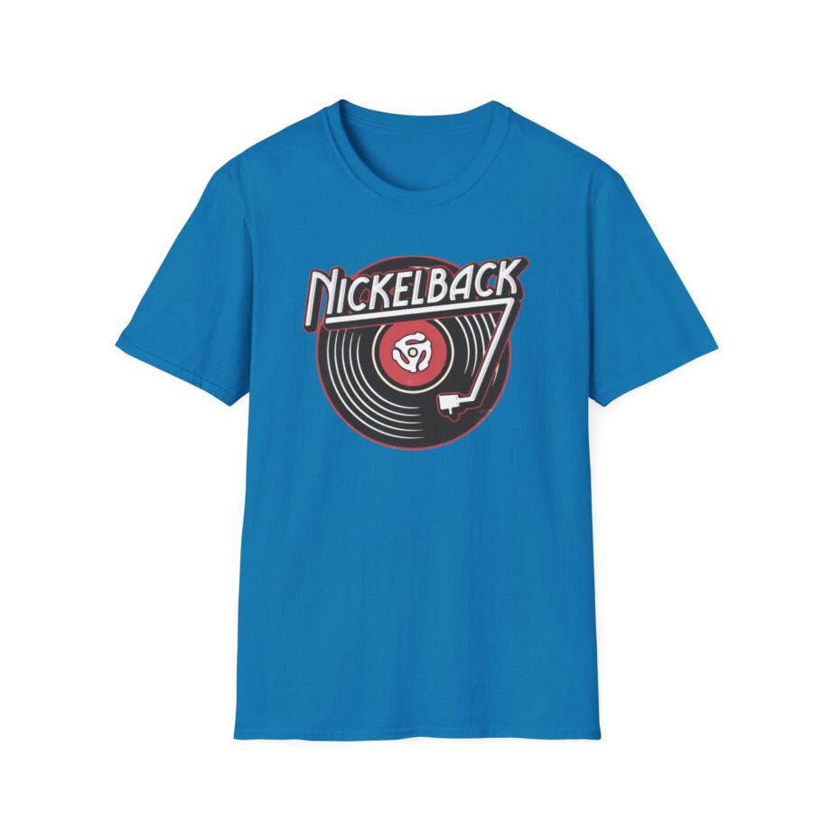Nickelback Record Natural Ringer Unisex Softstyle T-Shirt