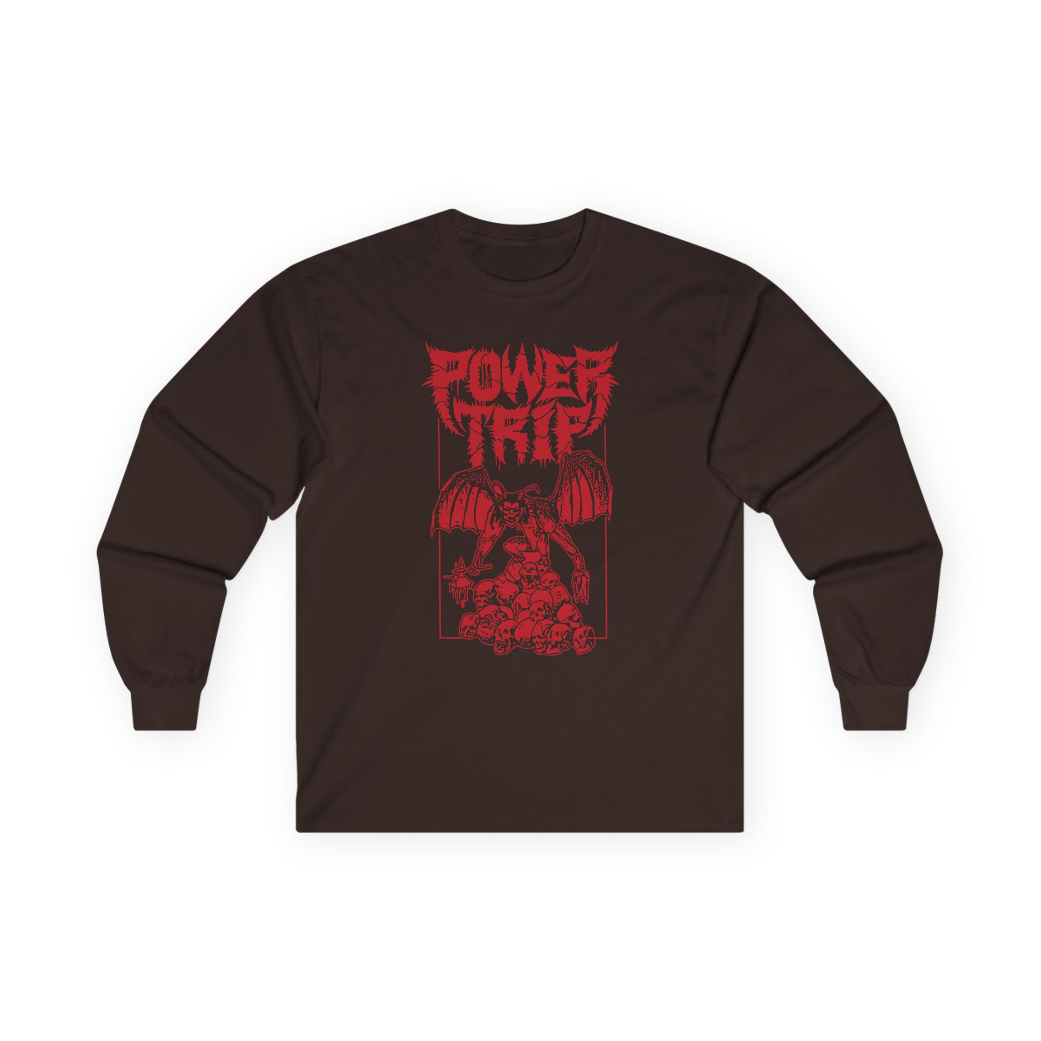 Power Trip Gargoyle Unisex Ultra Cotton Long Sleeve Tee