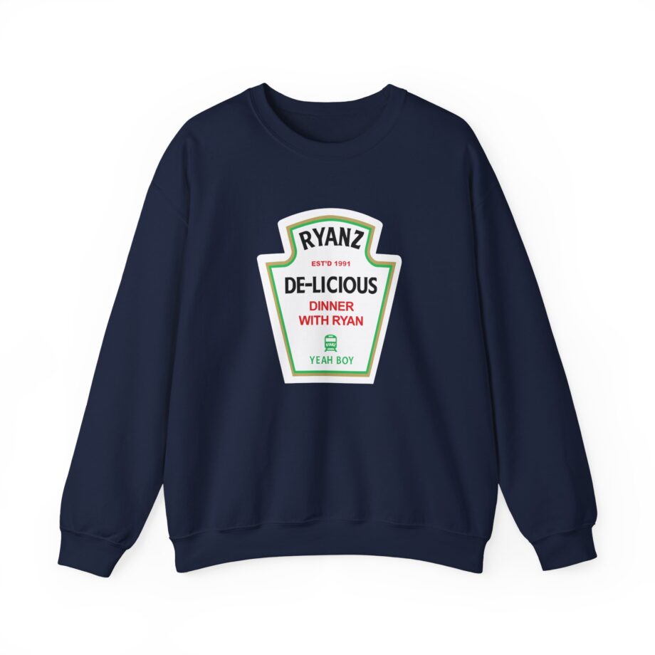 Ryan Windridge De-lecious Dinner Unisex Heavy Blend™ Crewneck Sweatshirt