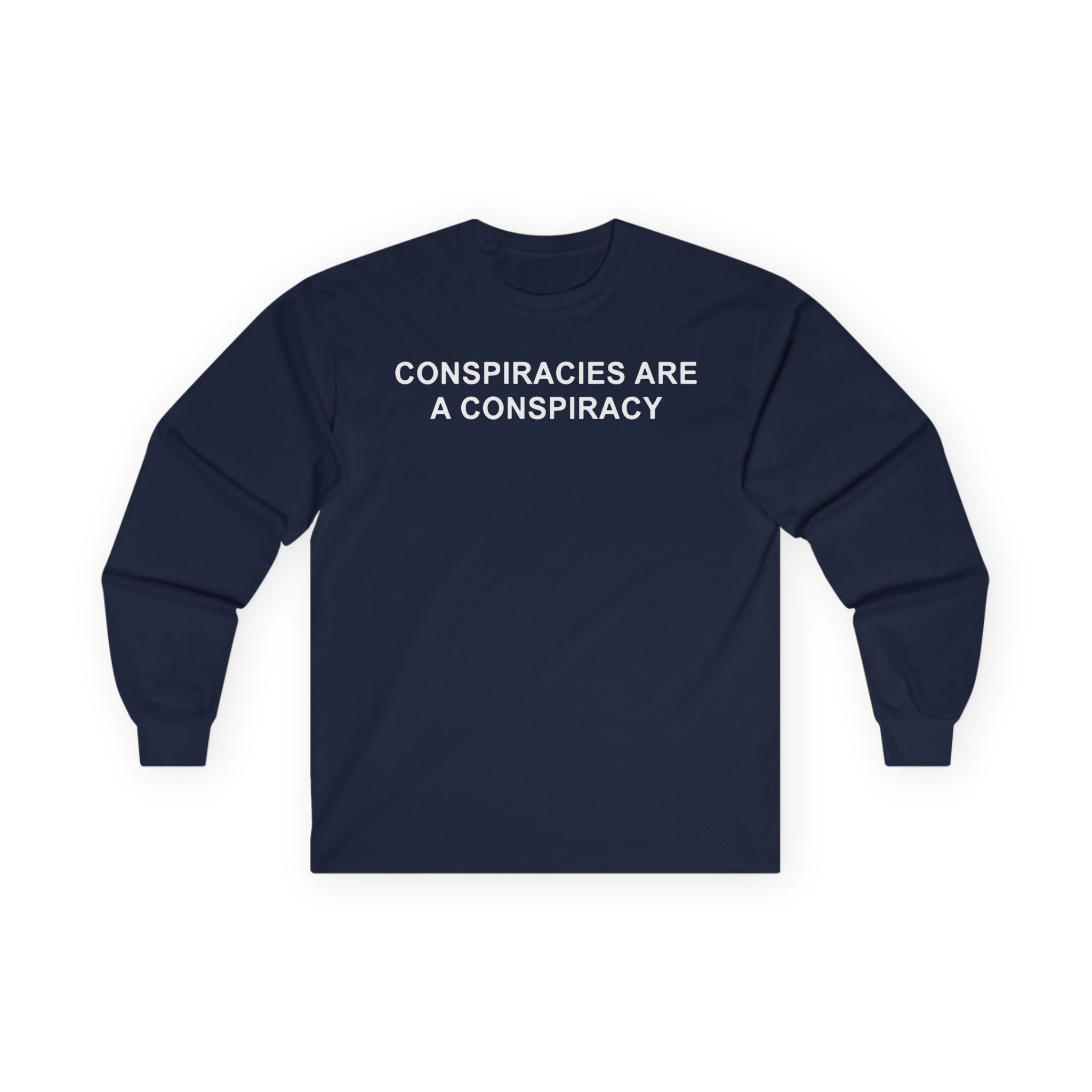 Massive Attack Conspiracies Unisex Ultra Cotton Long Sleeve Tee