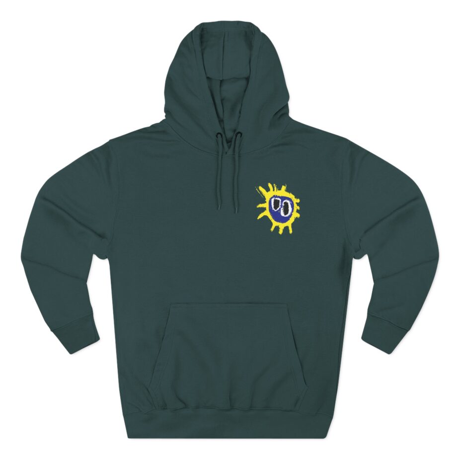 Primal Scream Scotland Ringer Three-Panel Fleece Hoodie
