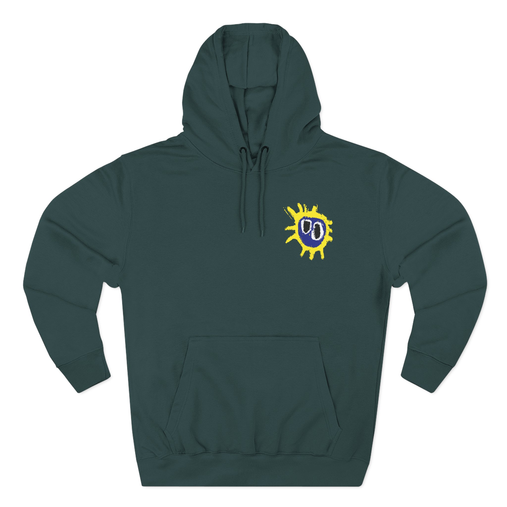 Primal Scream Scotland Ringer Three-Panel Fleece Hoodie