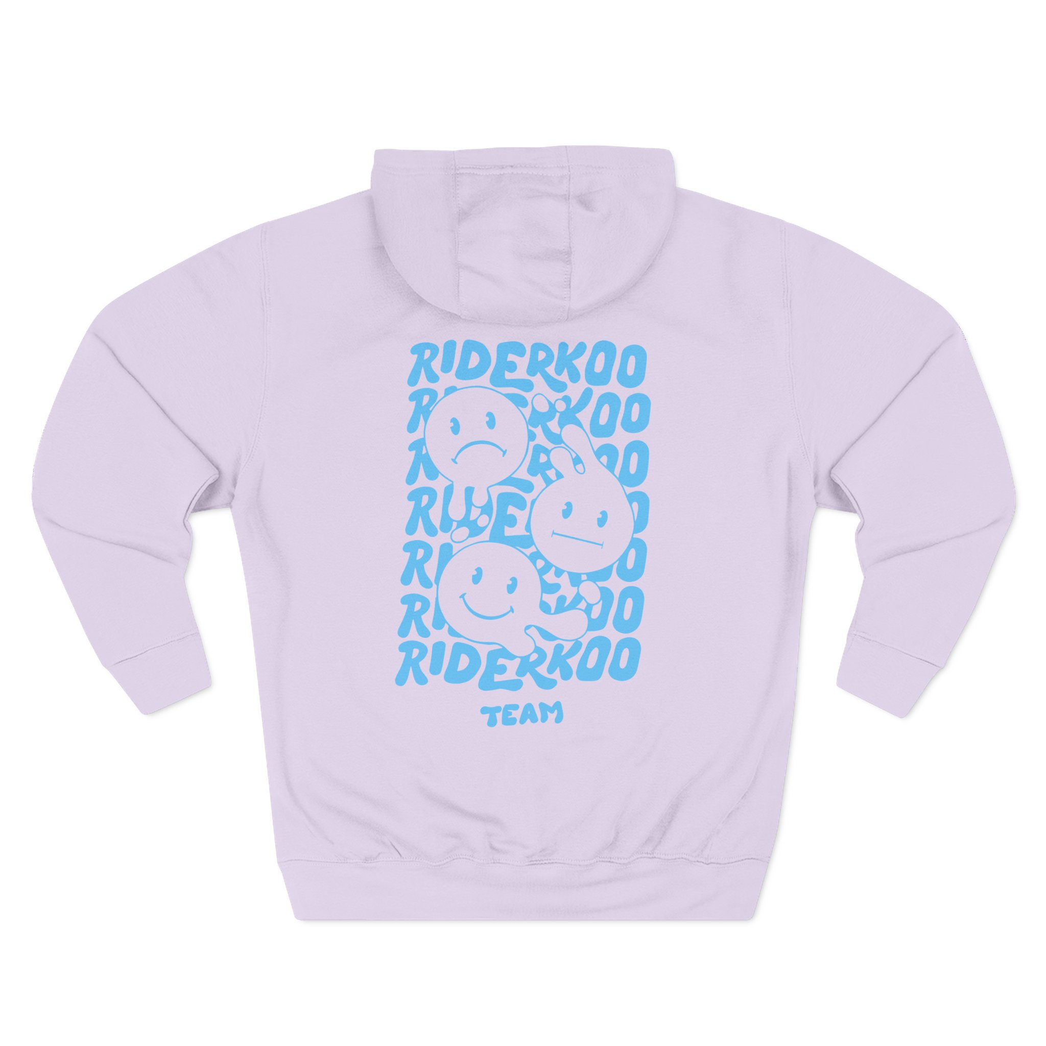 Riderkoo Three-Panel Fleece Hoodie