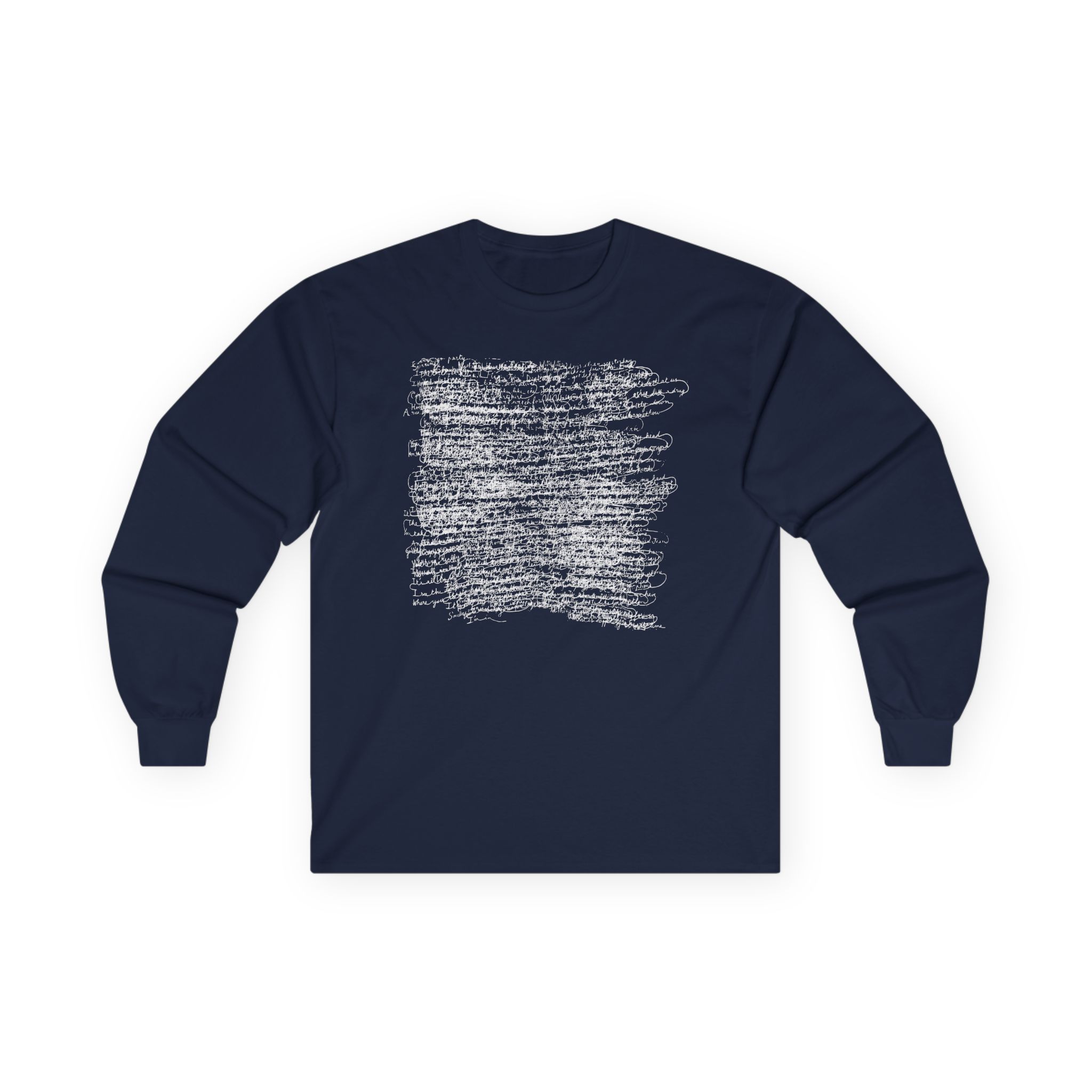Tom Odell Scribble Unisex Ultra Cotton Long Sleeve Tee