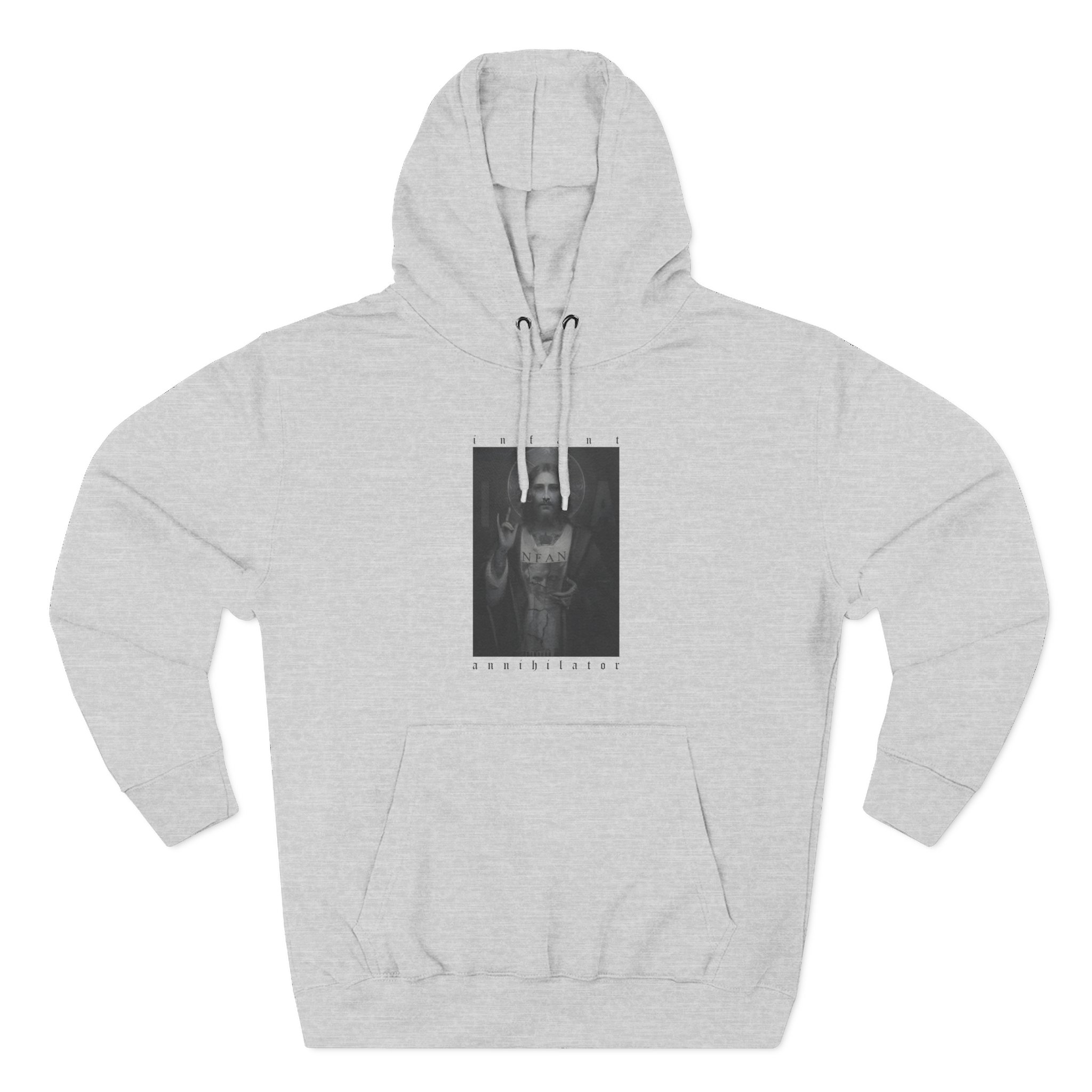 Infant Annihilator Jesus Three-Panel Fleece Hoodie