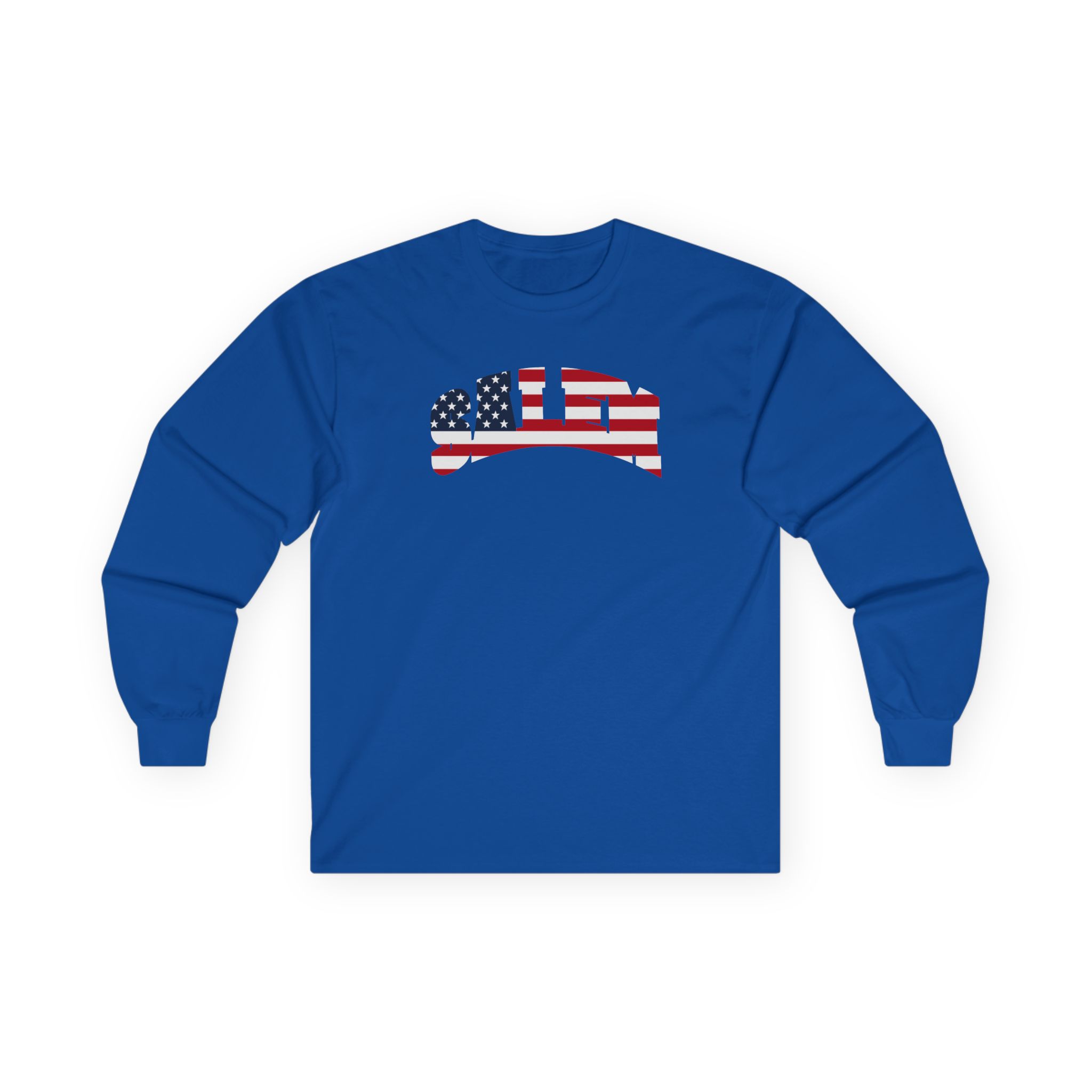 Salem American Unisex Ultra Cotton Long Sleeve Tee