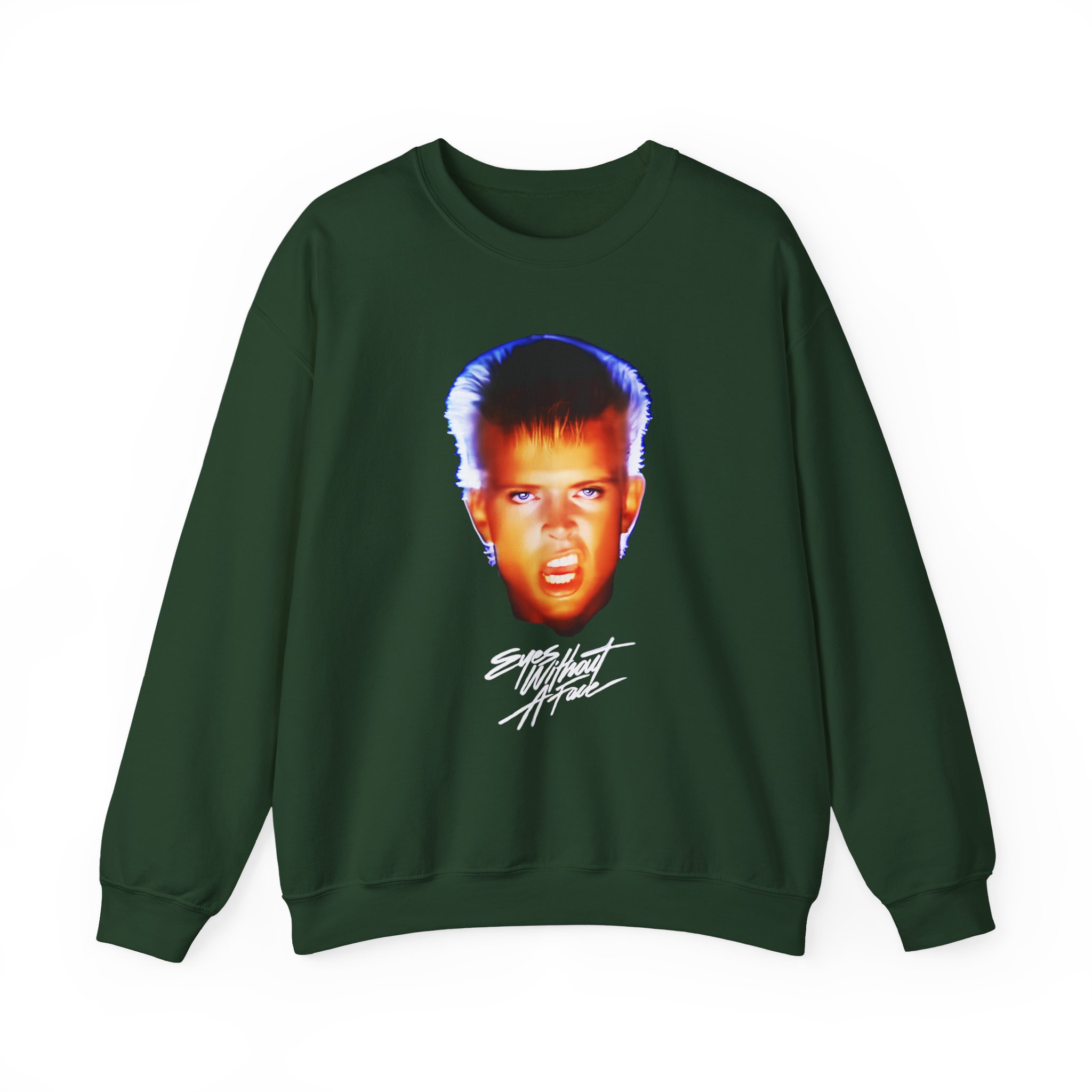 Billy Idol Eyes Without a Face Photo Unisex Heavy Blendâ„¢ Crewneck Sweatshirt