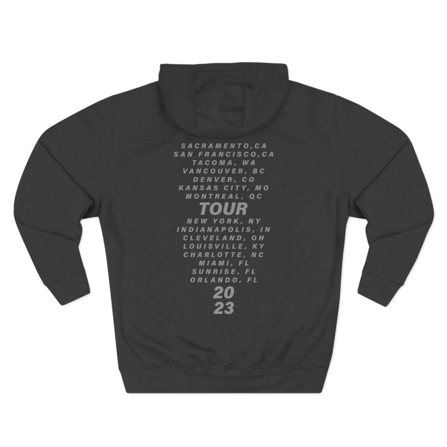 P!nk Trustfall Charcoal Three-Panel Fleece Hoodie