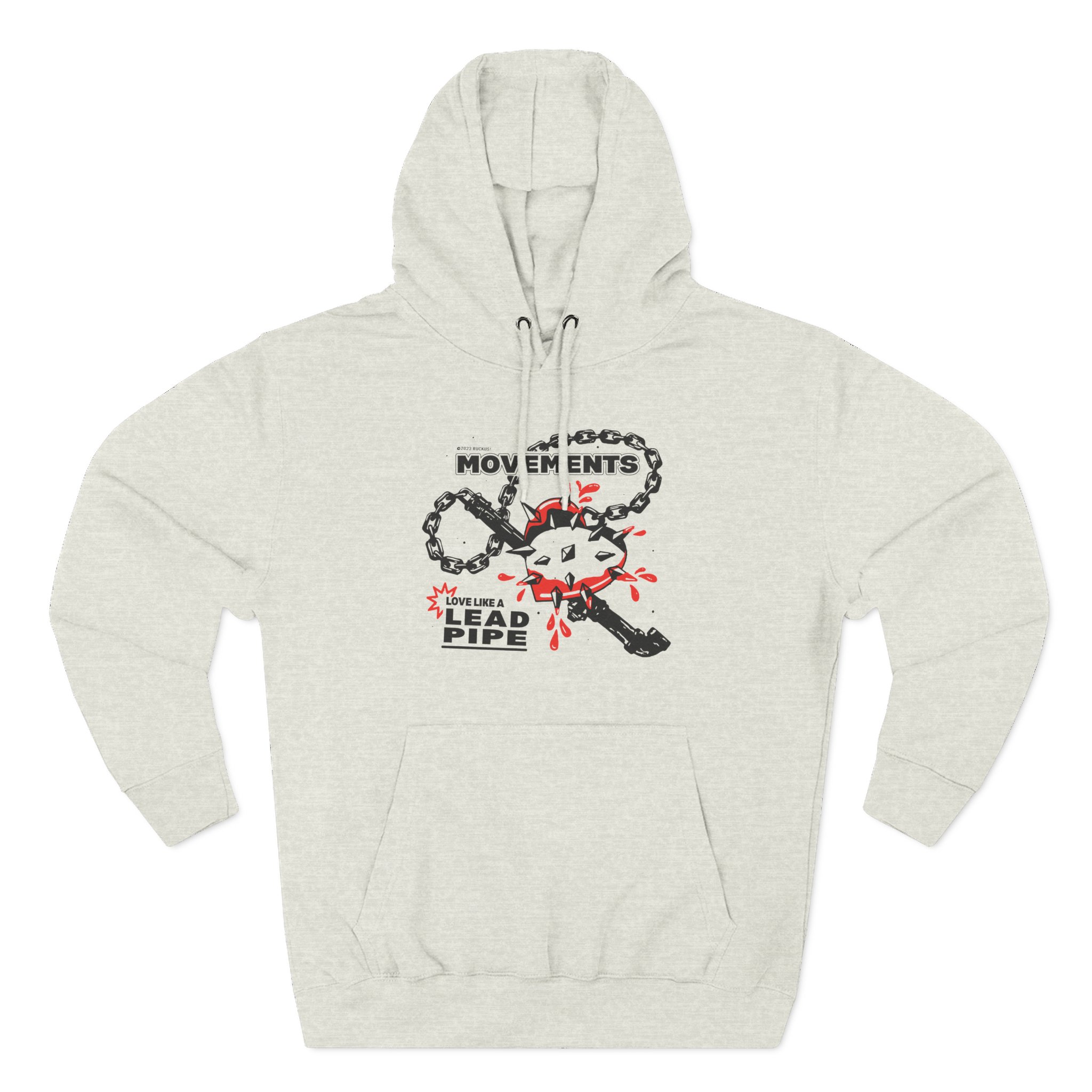 Movements Love a Lead Pipe Three-Panel Fleece Hoodie