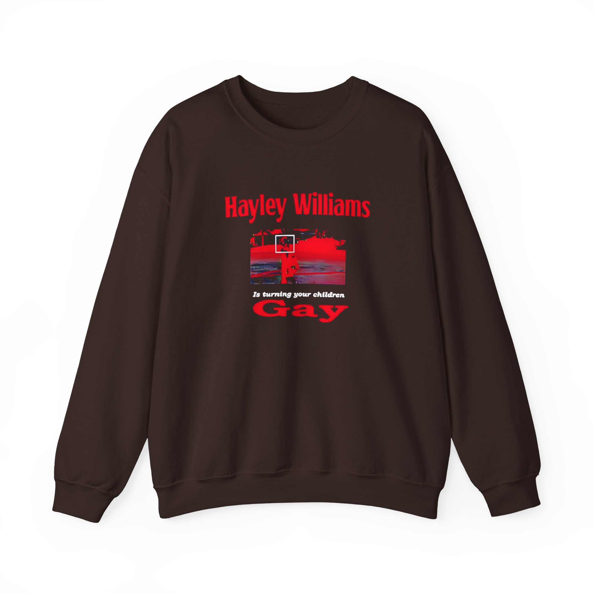 Hayley Williams Turning Your Children Gay Unisex Heavy Blendâ„¢ Crewneck Sweatshirt
