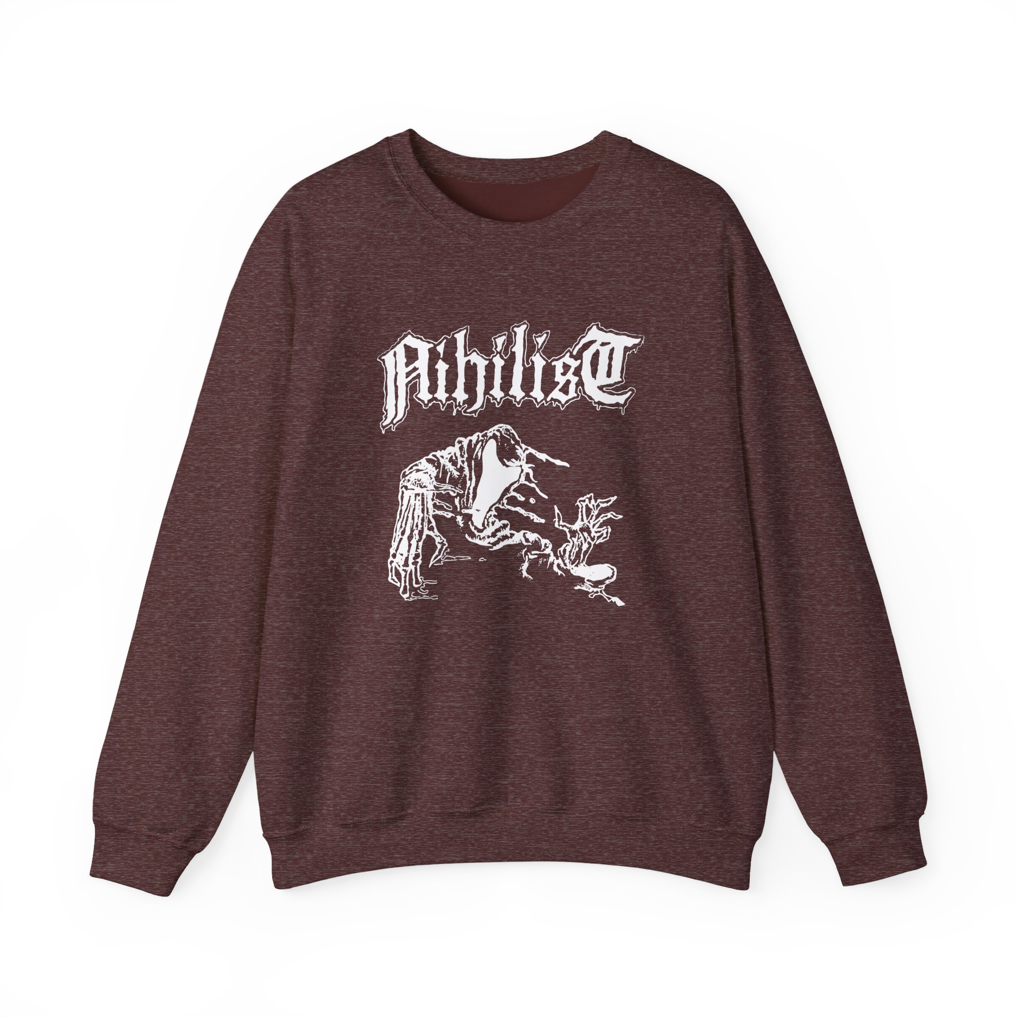 Entombed Nihilist Ghost Unisex Heavy Blendâ„¢ Crewneck Sweatshirt