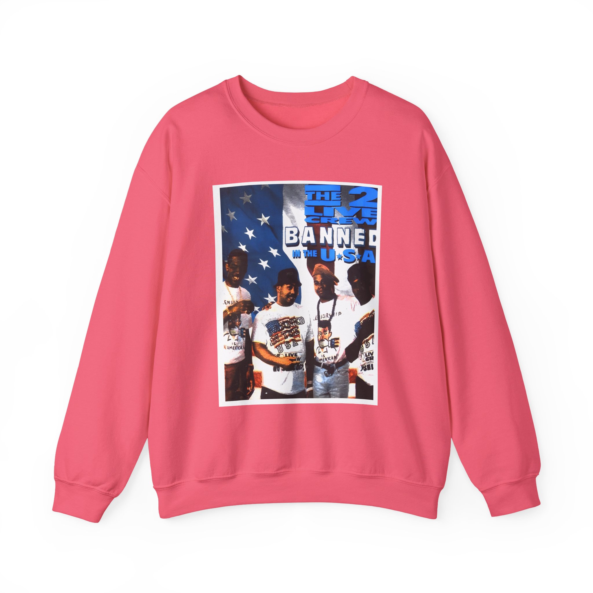 2 Live Crew Banned in the U.s.a. Unisex Heavy Blendâ„¢ Crewneck Sweatshirt