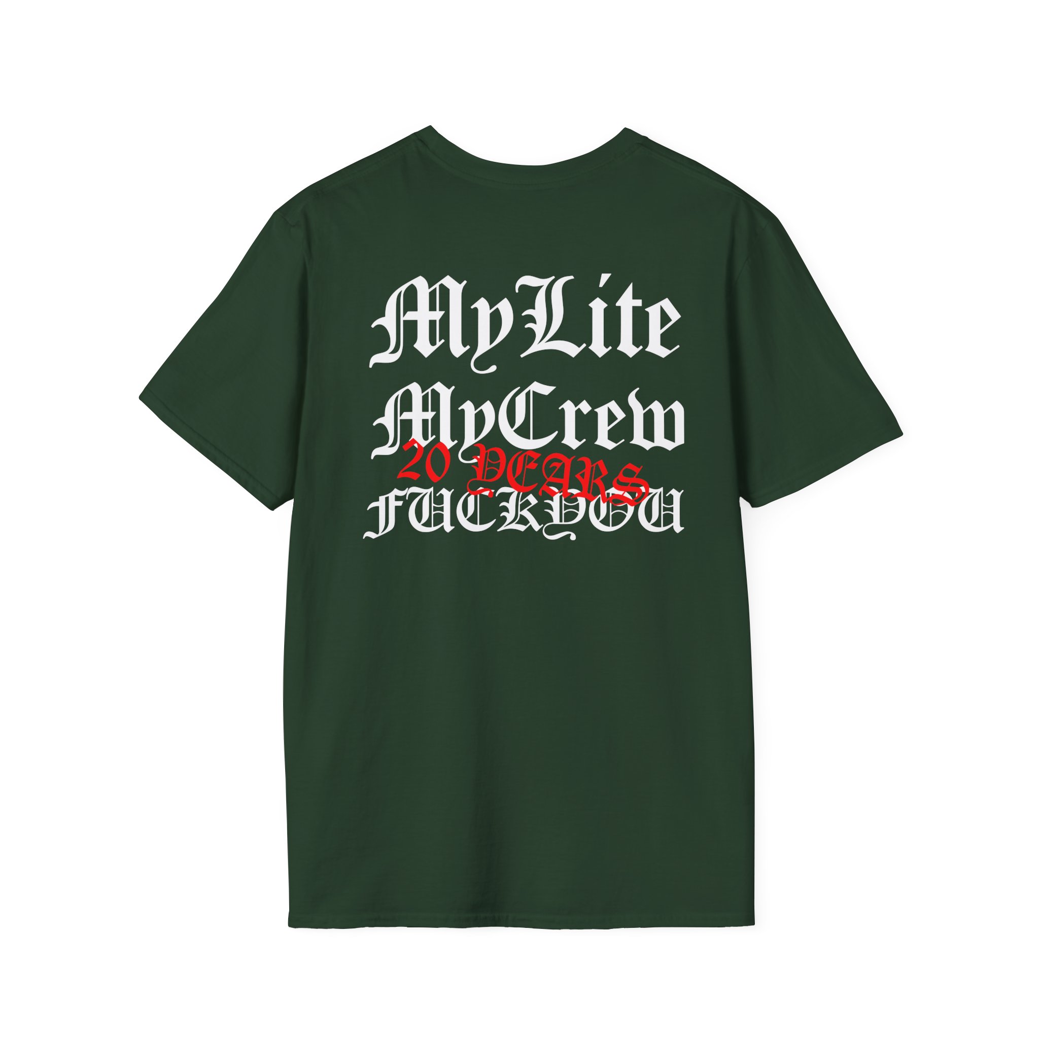 100 Demons Brass City Unisex Softstyle T-Shirt