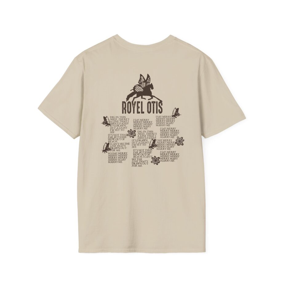 Royel Otis Mary Marry Me Faded Powder Unisex Softstyle T-Shirt