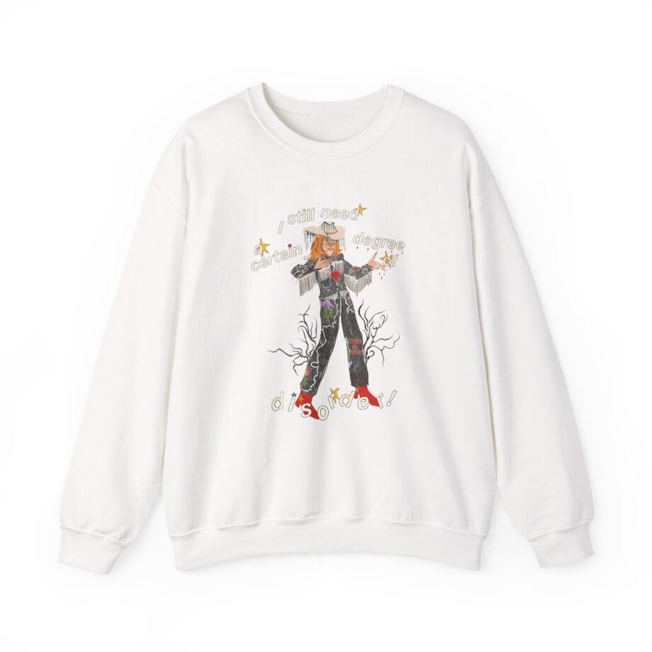 Hayley Williams Cowboy Hayley Unisex Heavy Blend™ Crewneck Sweatshirt