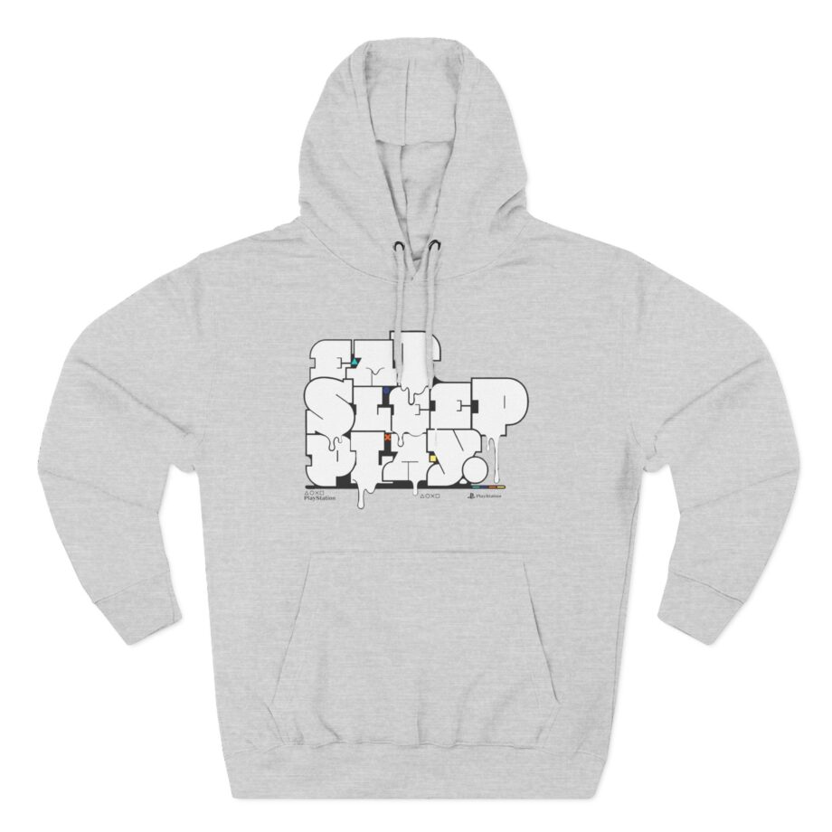 PlayStation Eat Sleep Play Three-Panel Fleece Hoodie