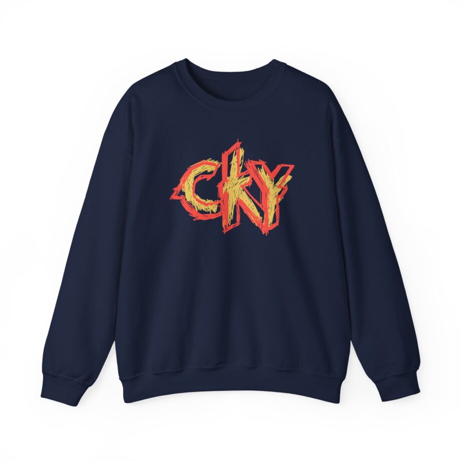 CKY Scribble Logo Unisex Heavy Blend™ Crewneck Sweatshirt