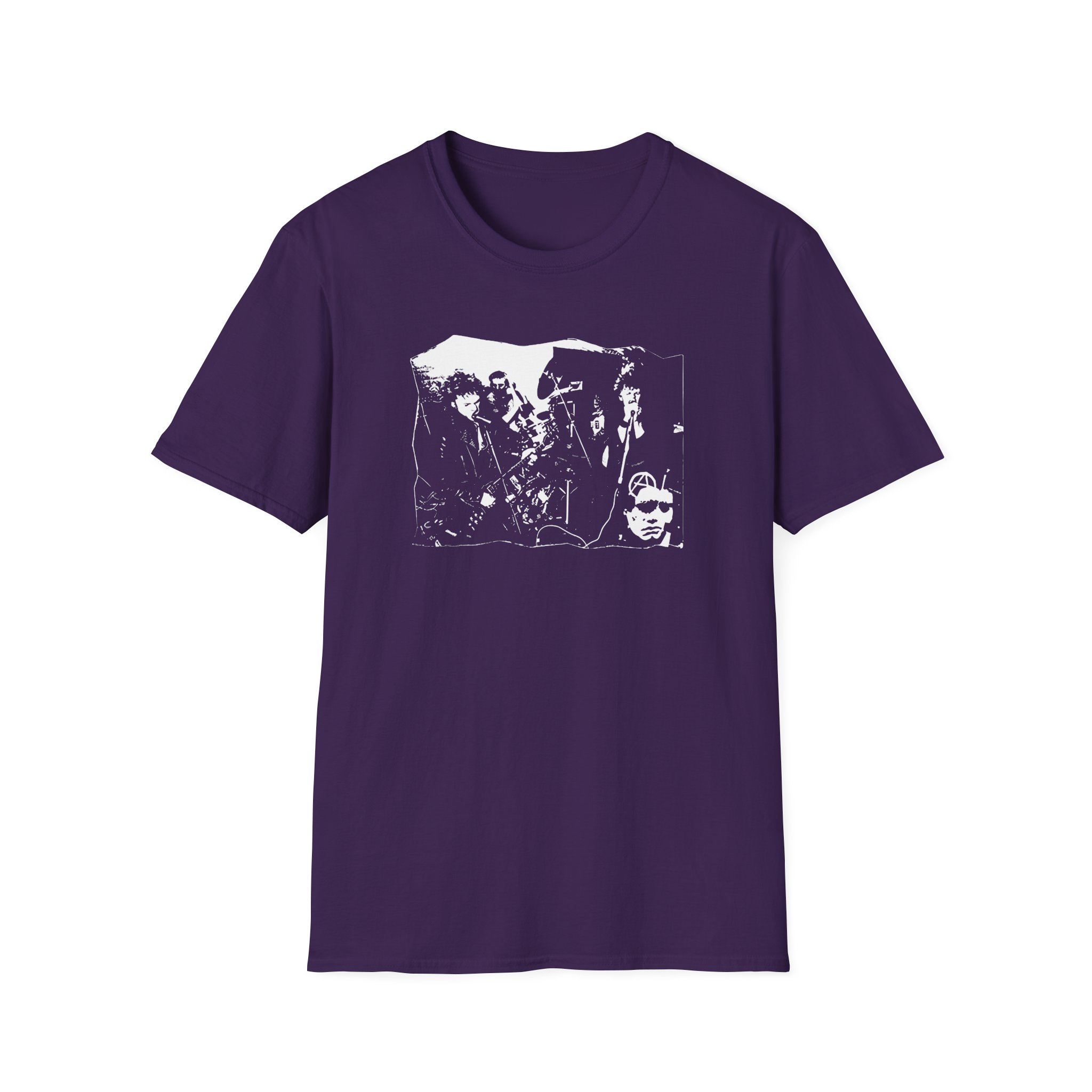 Discharge Casualties of War Unisex Softstyle T-Shirt