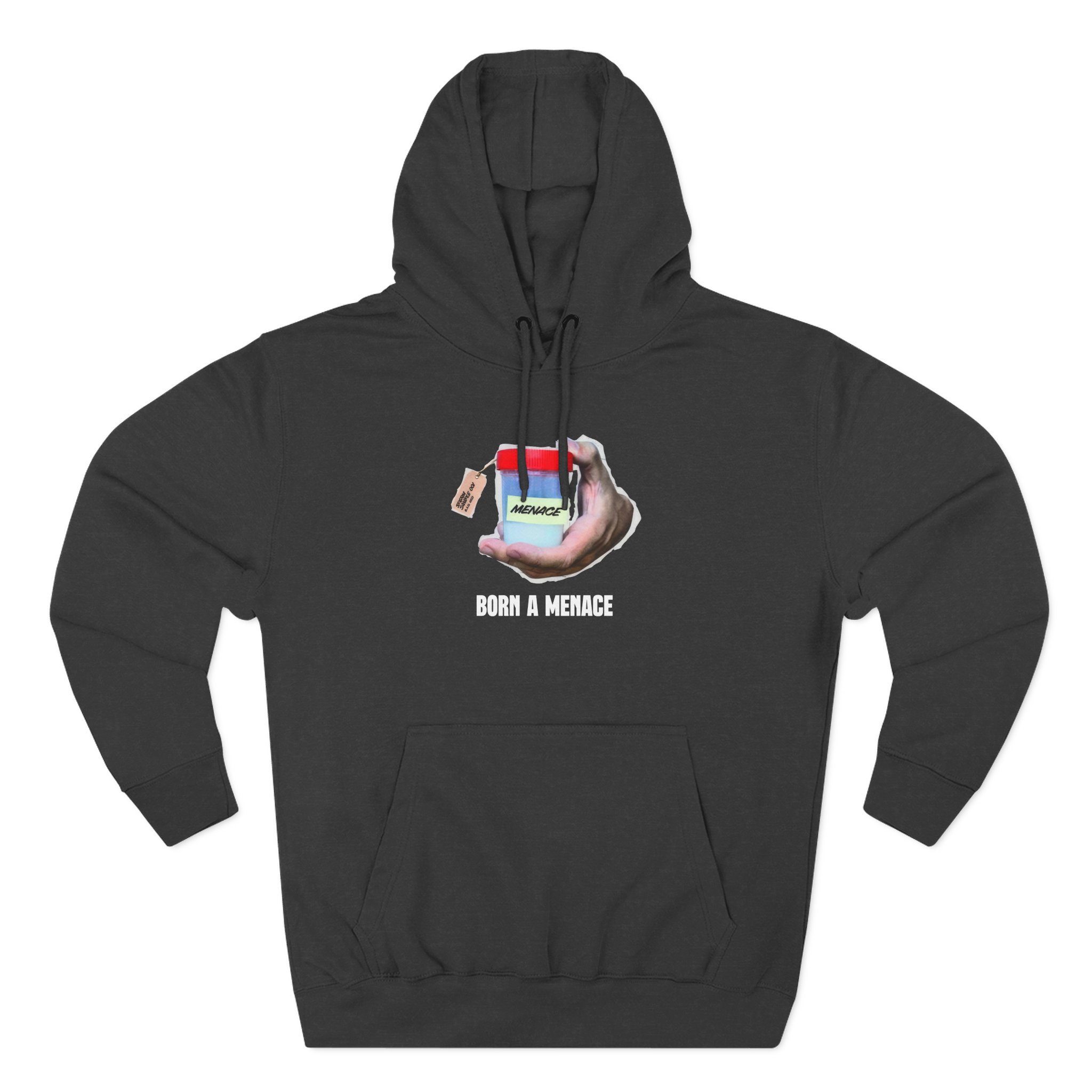 Kanel Joseph Bam Sperm Cup Three-Panel Fleece Hoodie
