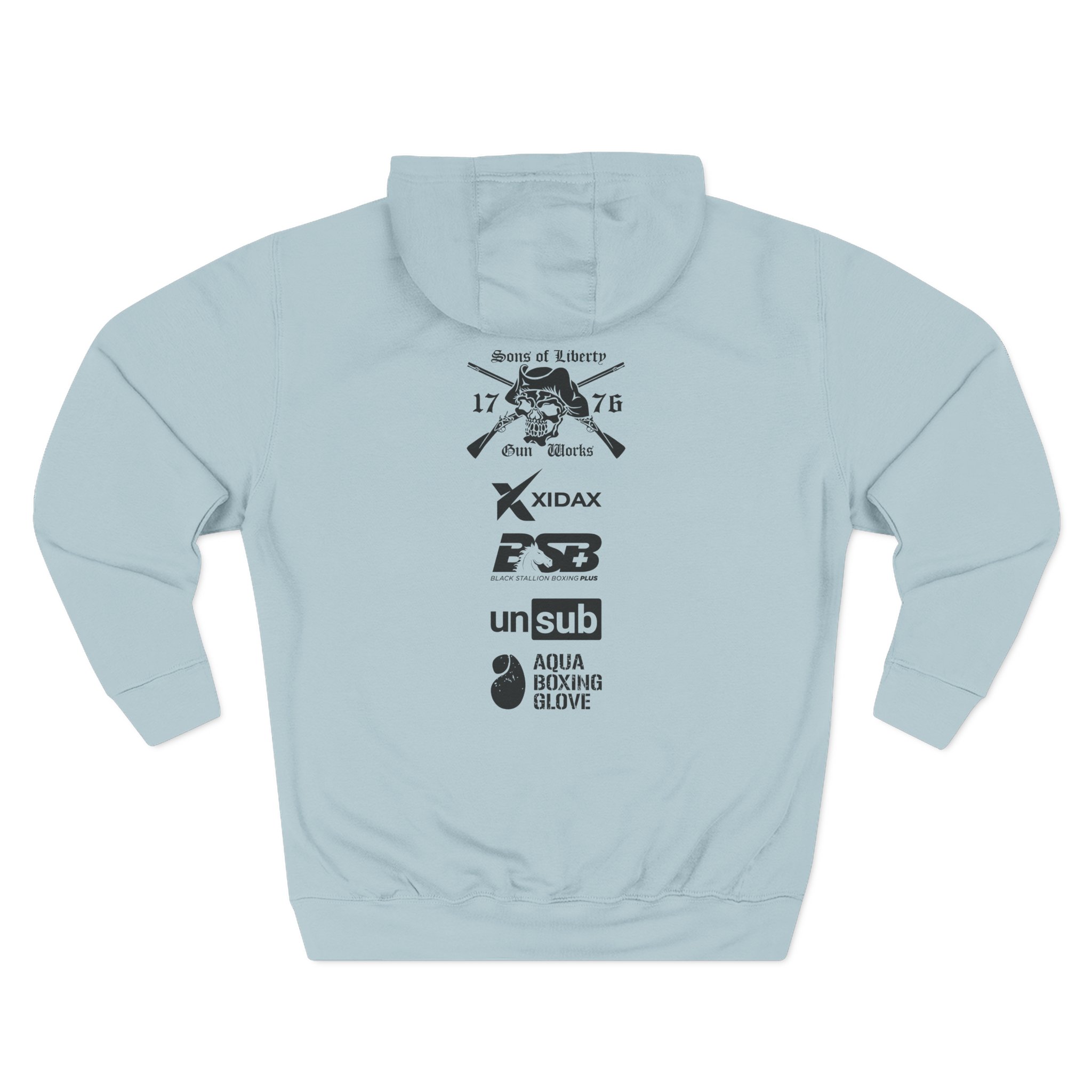 Brandon Herrera Ak Crew Three-Panel Fleece Hoodie
