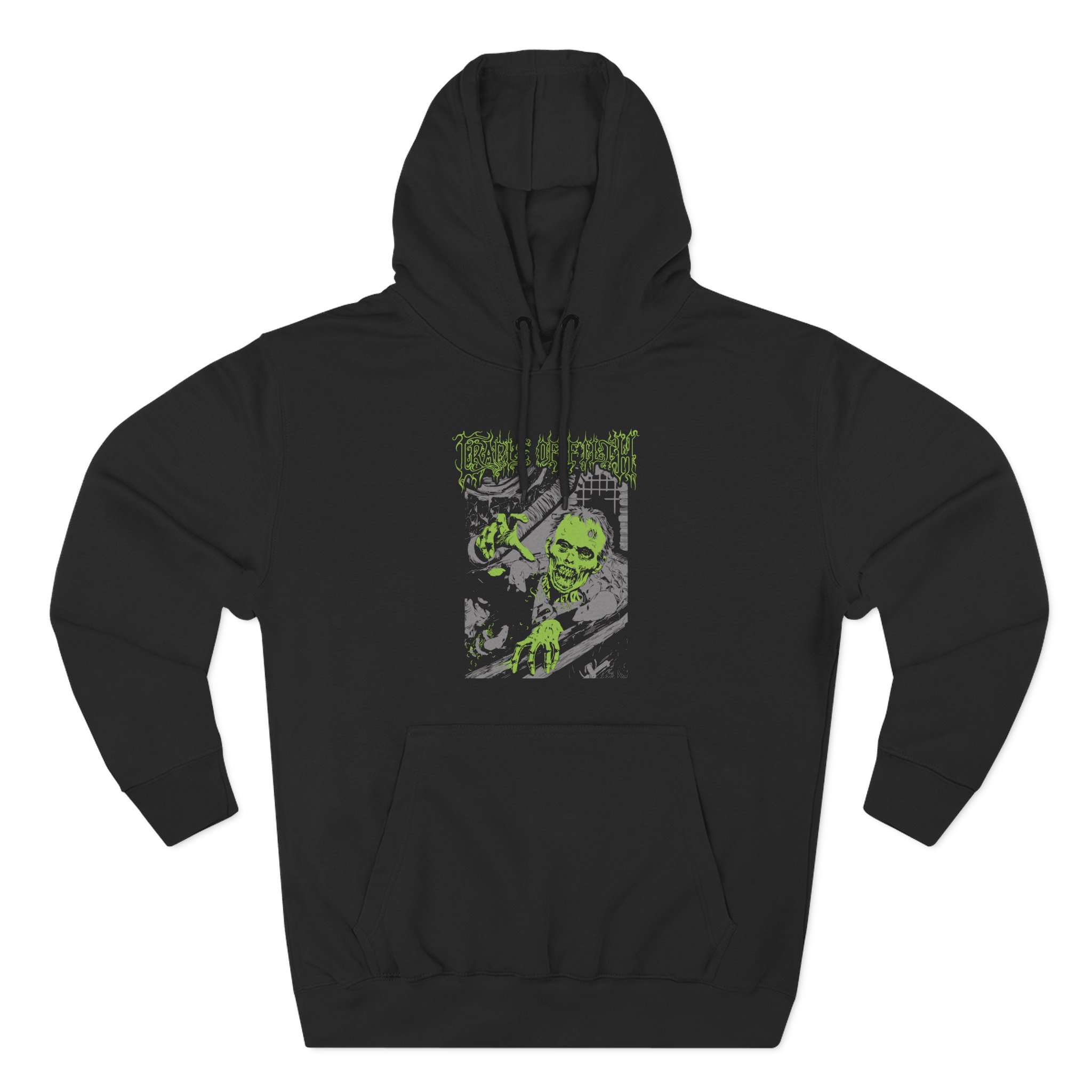 Cradle of Filth Zombie Three-Panel Fleece Hoodie
