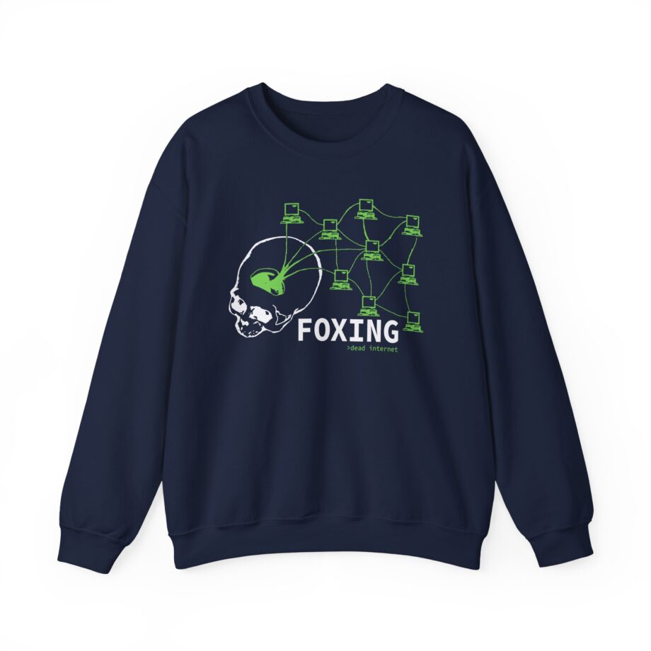 Foxing Dead Internet Unisex Heavy Blend™ Crewneck Sweatshirt