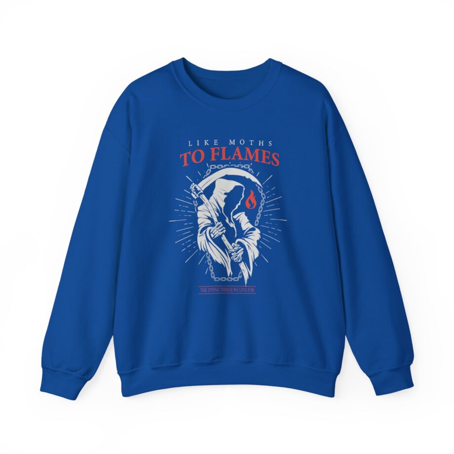 Like Moths to Flames Unisex Heavy Blend™ Crewneck Sweatshirt