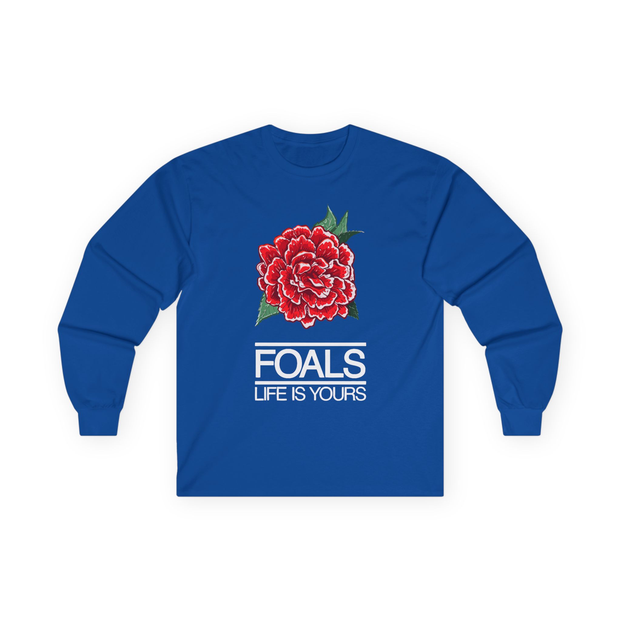 Foals Red Rose Unisex Ultra Cotton Long Sleeve Tee