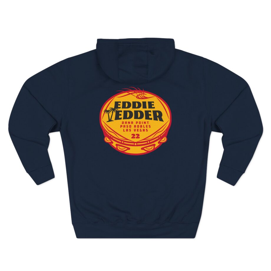 Eddie Vedder Tambourine Three-Panel Fleece Hoodie