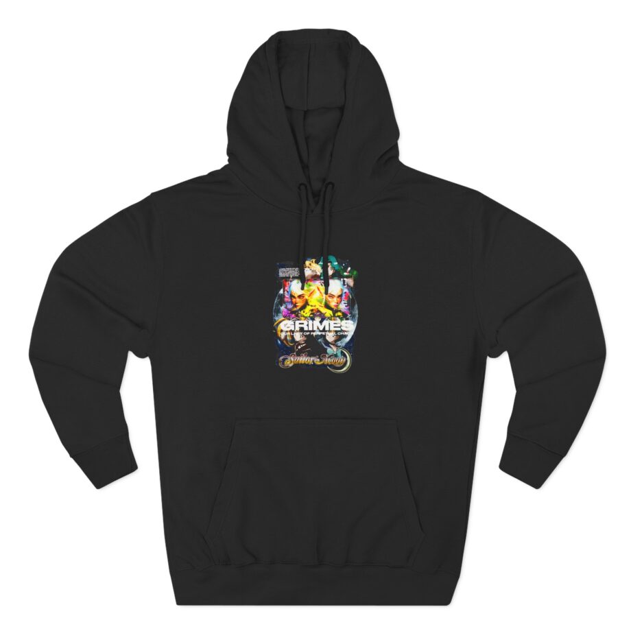 Grimes Sailor Moon Three-panel Fleece Hoodie
