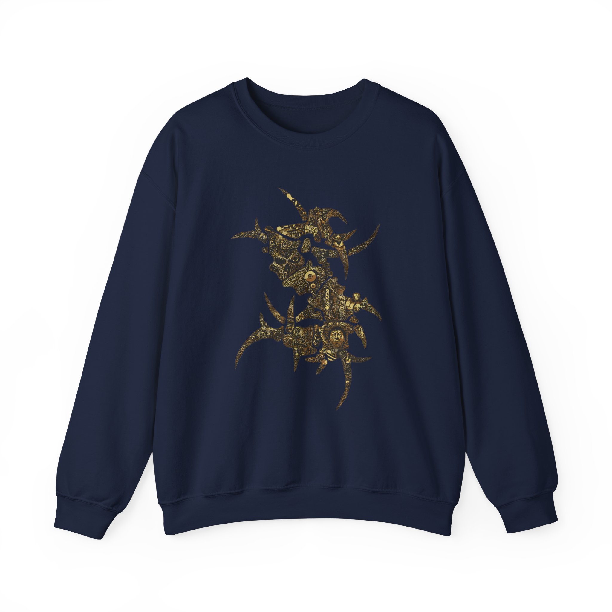 Sepultura Discography Unisex Heavy Blendâ„¢ Crewneck Sweatshirt