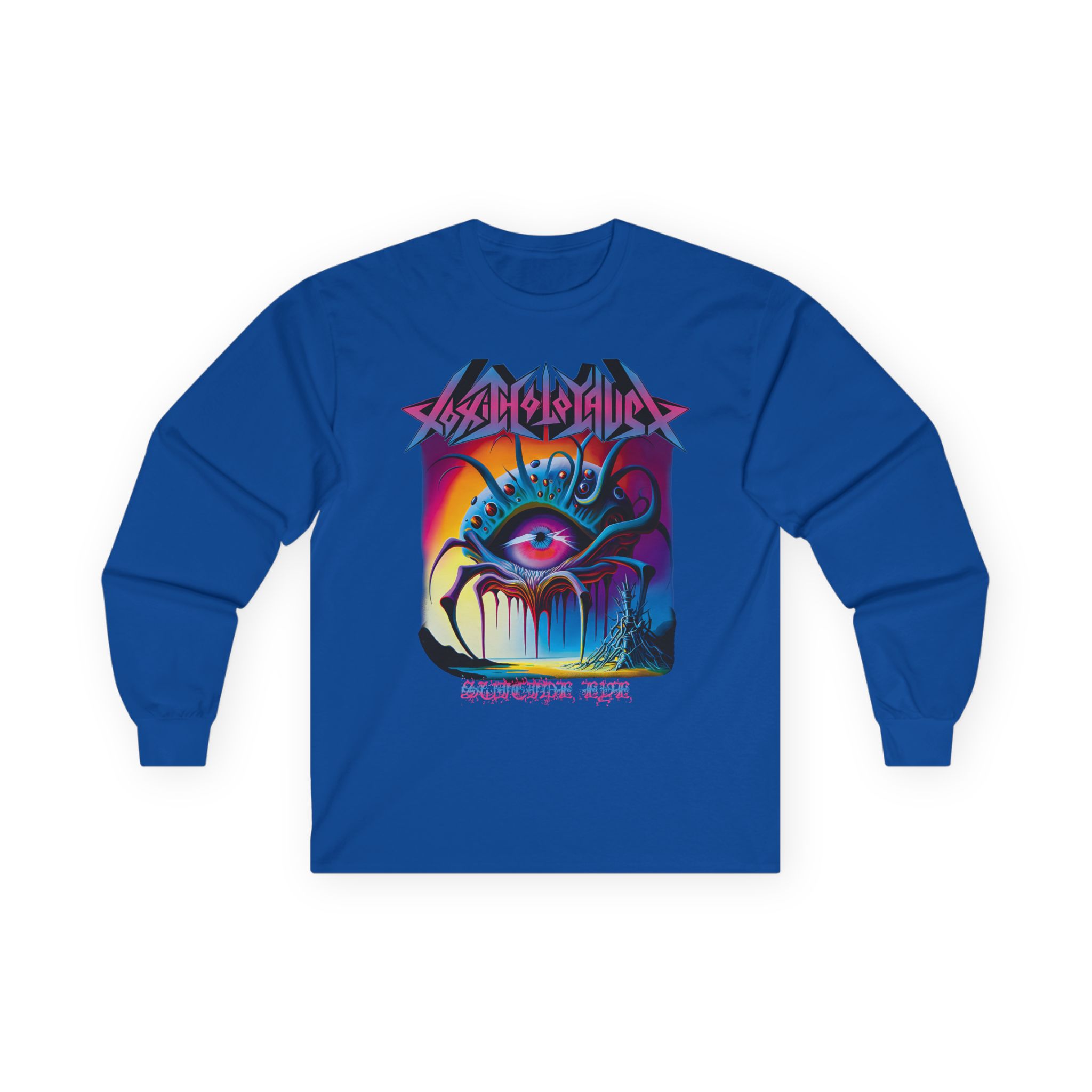 Toxic Holocaust Suicide Eye Unisex Ultra Cotton Long Sleeve Tee